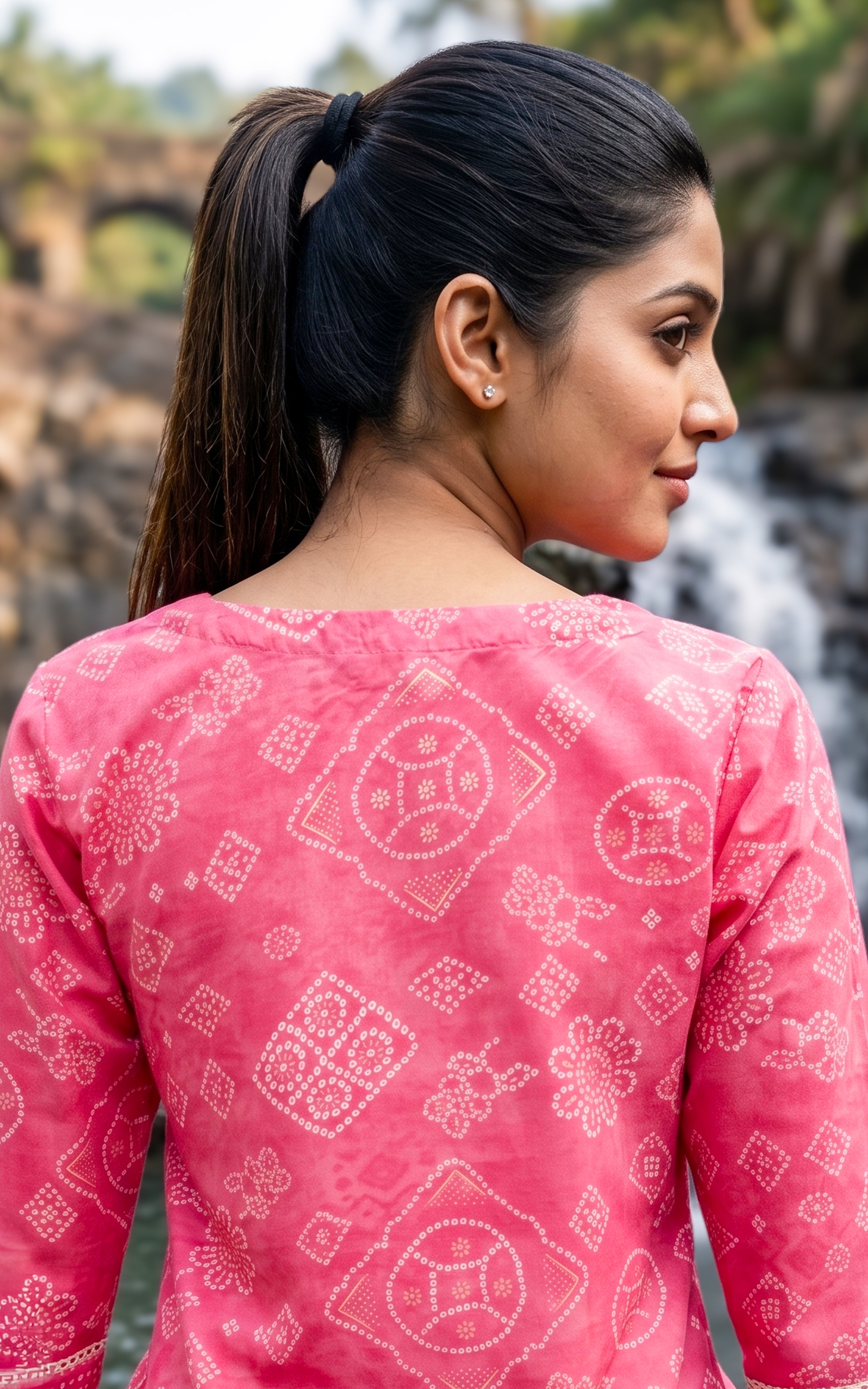 Casual wear cotton kurti set for women