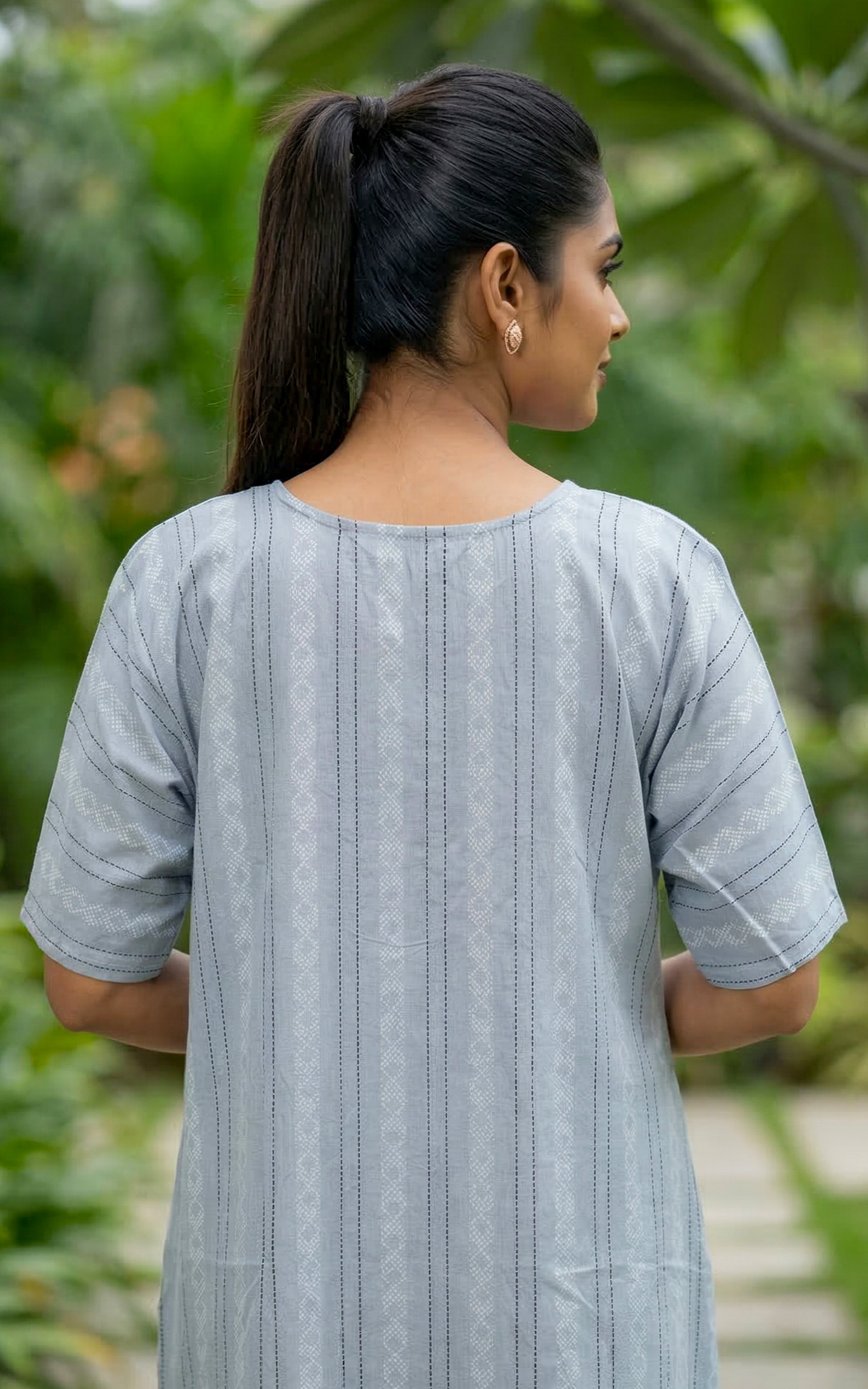 Cotton Straight Fit Nighty-159SS12B