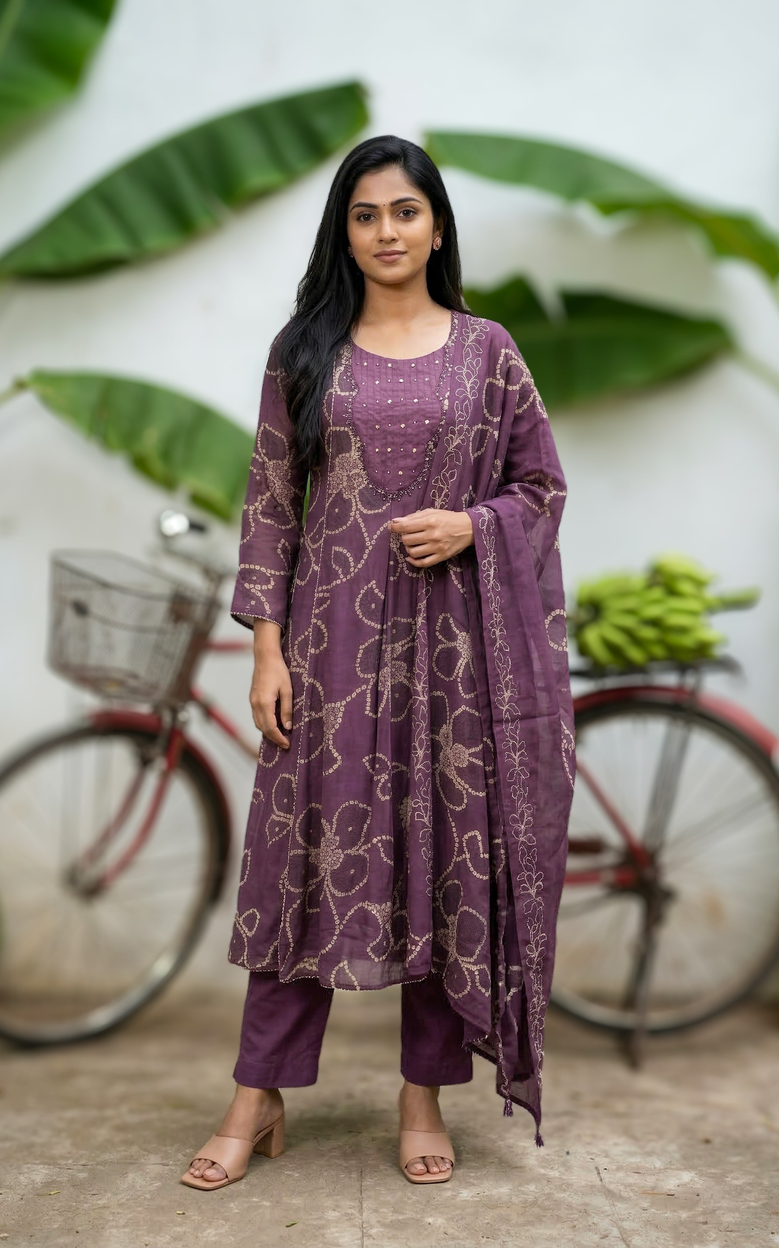 simple silk kurti set for office
elegant kurti set for work
decent aline kurti set
minimal ethnic kurti for office