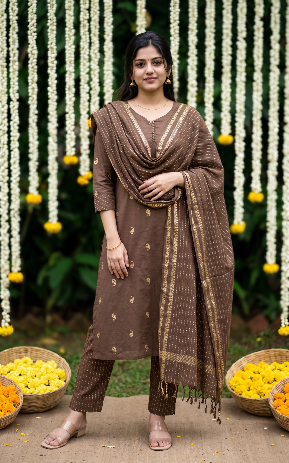 Panjali (Kurti+Pant+Dupatta)