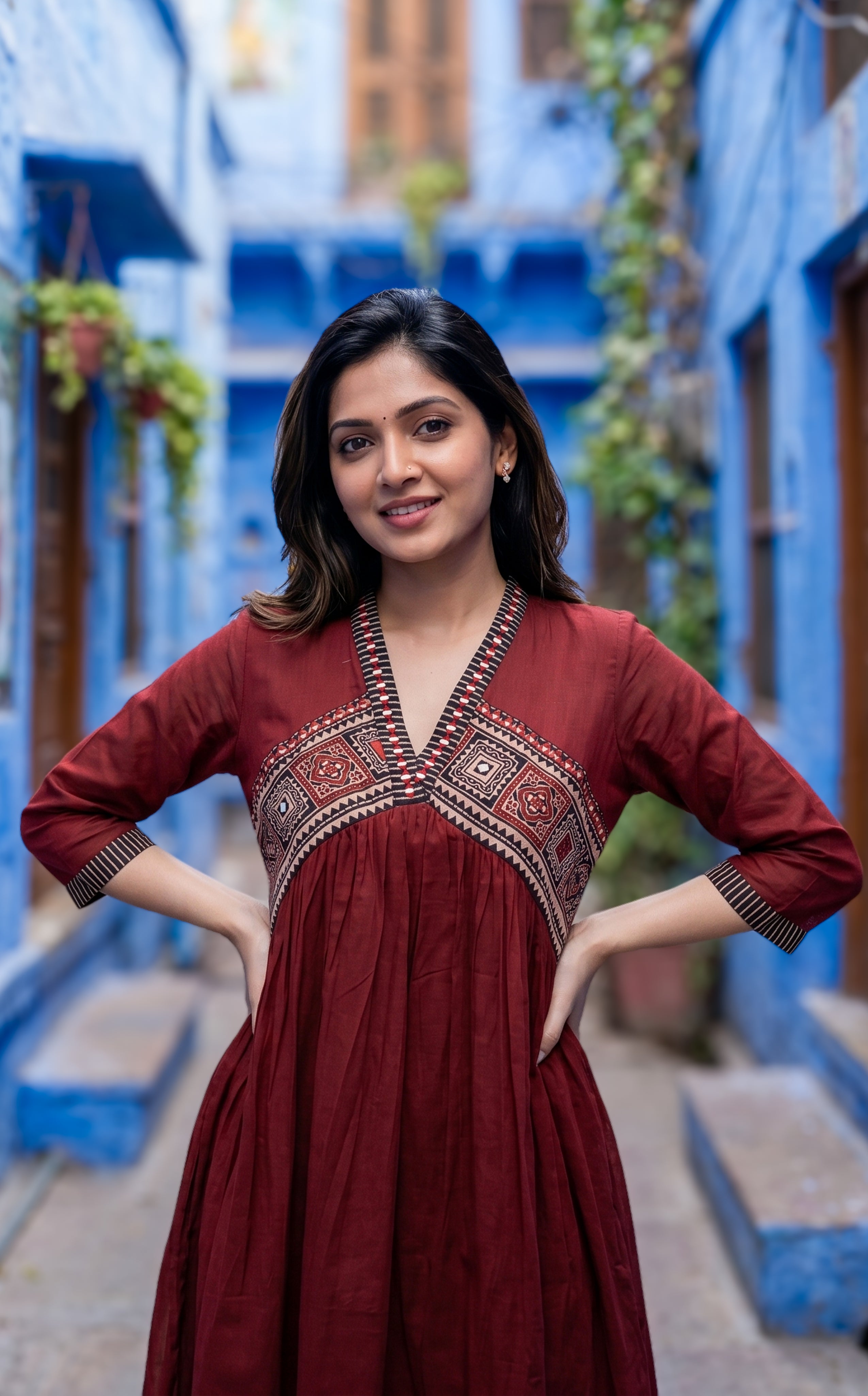 Charu Maroon