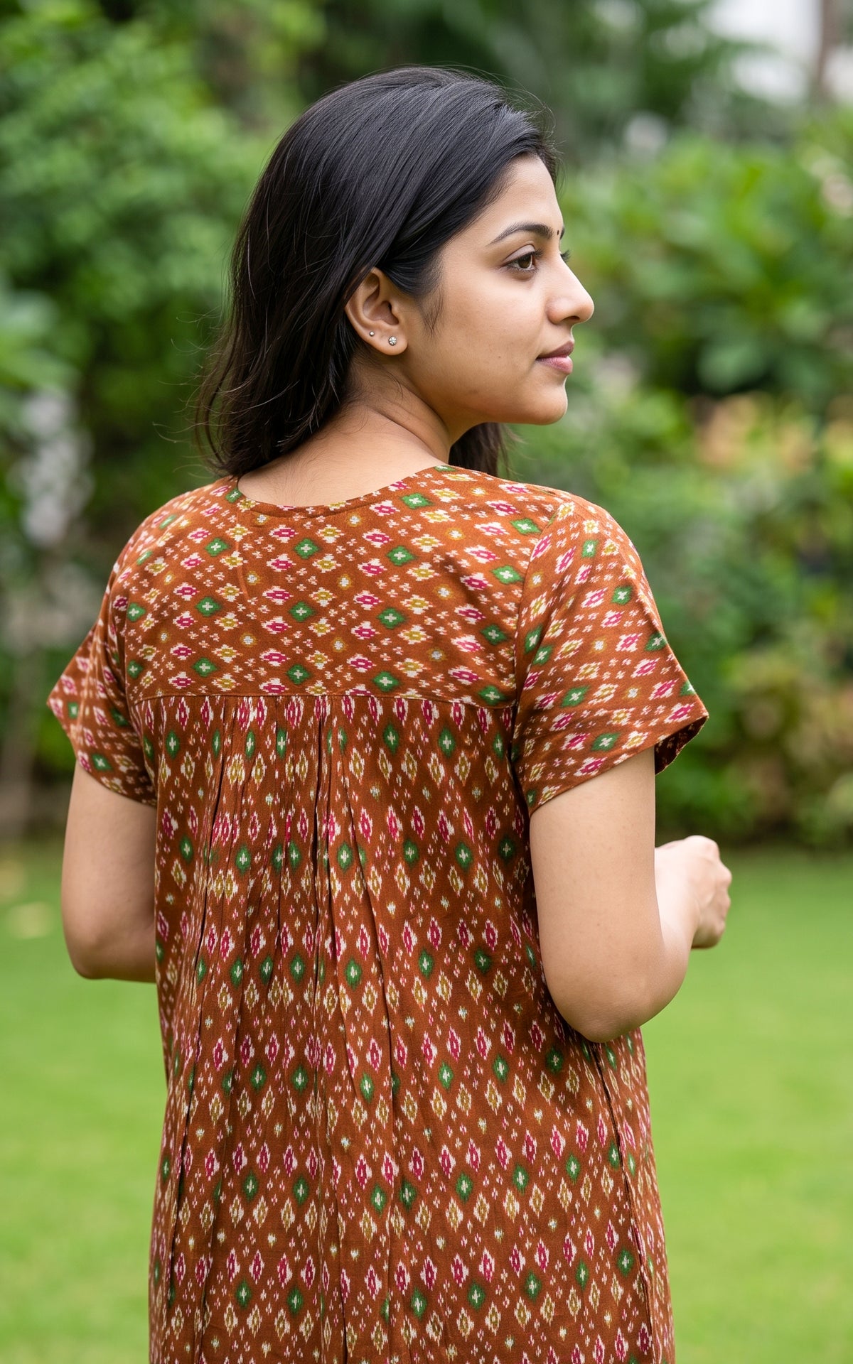 Cotton Straight Fit Nighty-165SS3