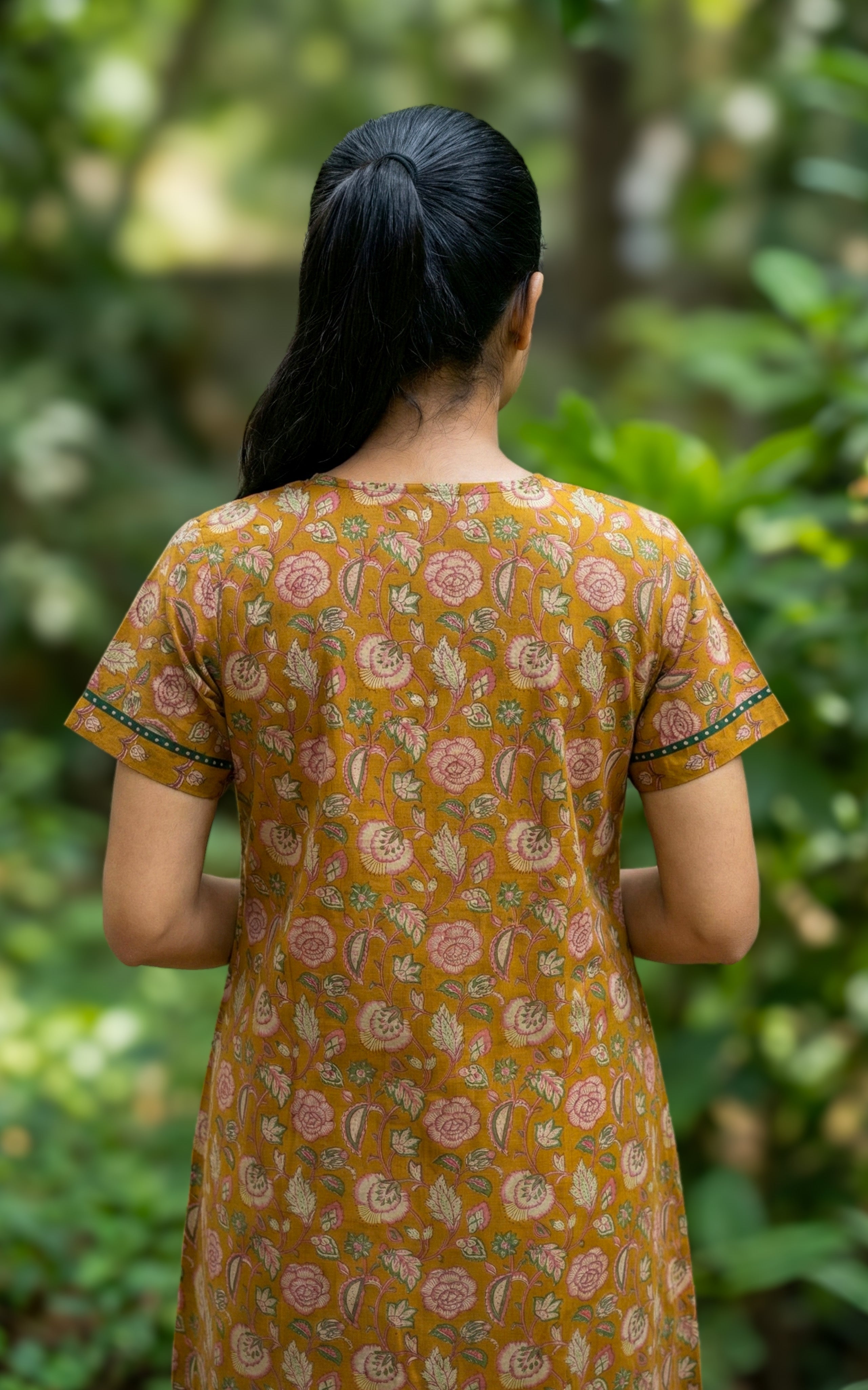 Cotton Straight Fit Nighty-158SR311