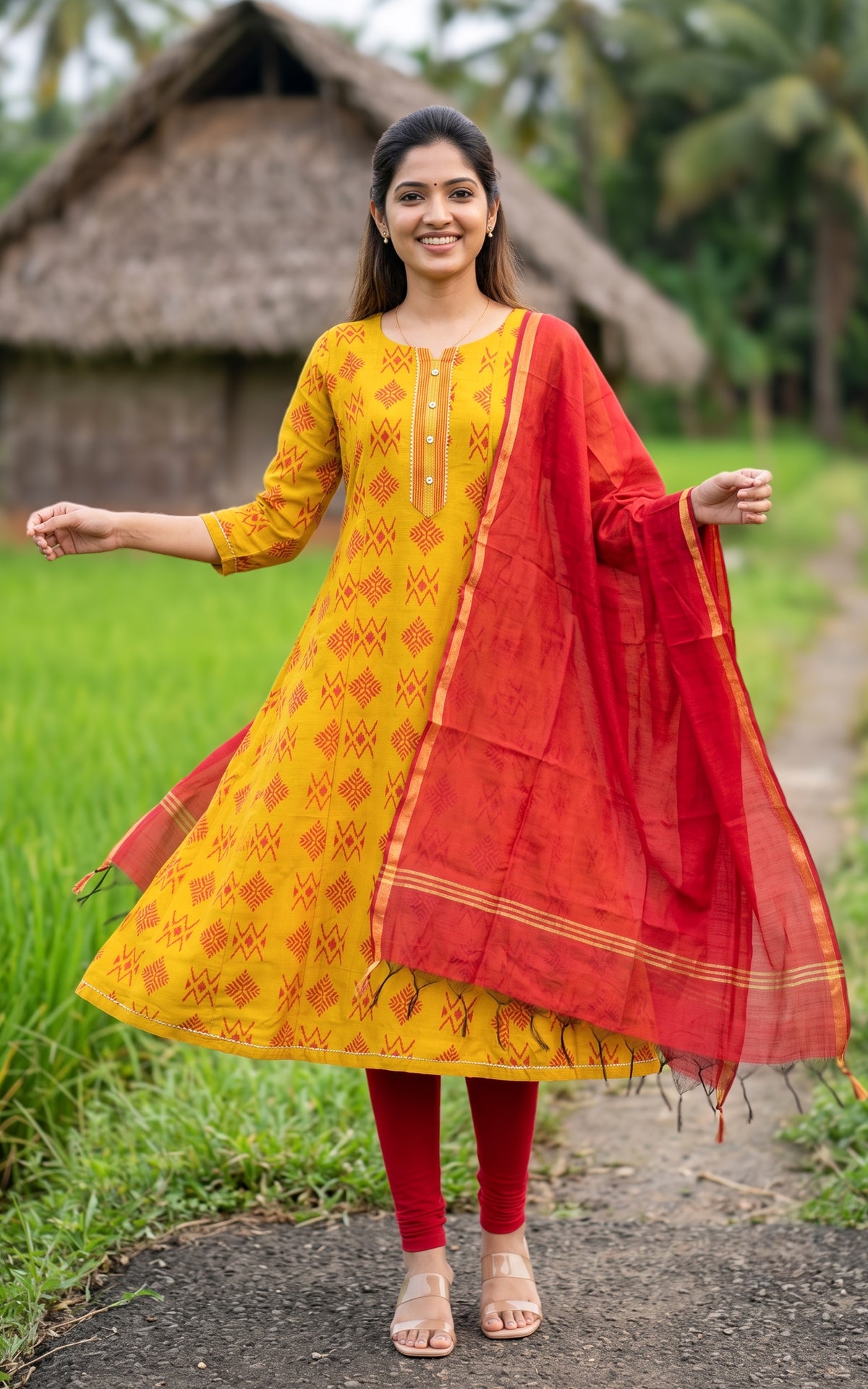 Lalitya (Kurti+Dupatta)