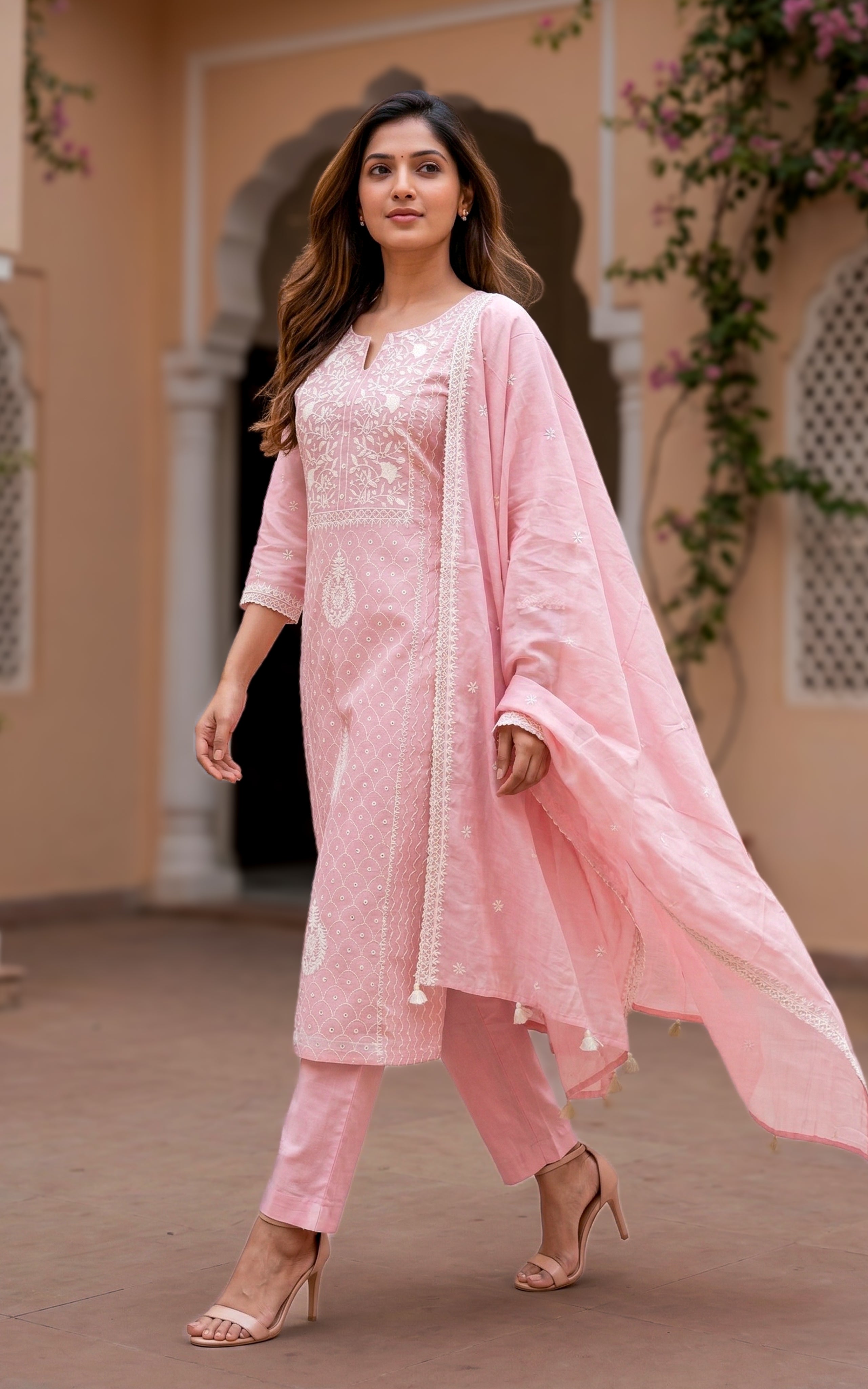 Yasmine (Kurti+Pant+Dupatta)