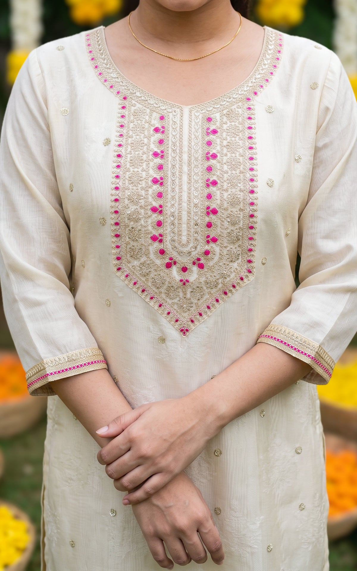 Kishitha (Kurti+Pant+Dupatta)