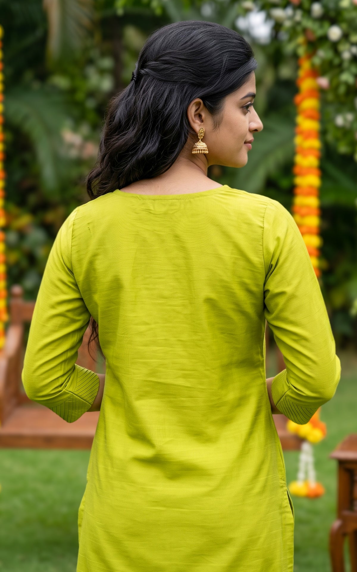 Delisha Green (Kurti+Dupatta)