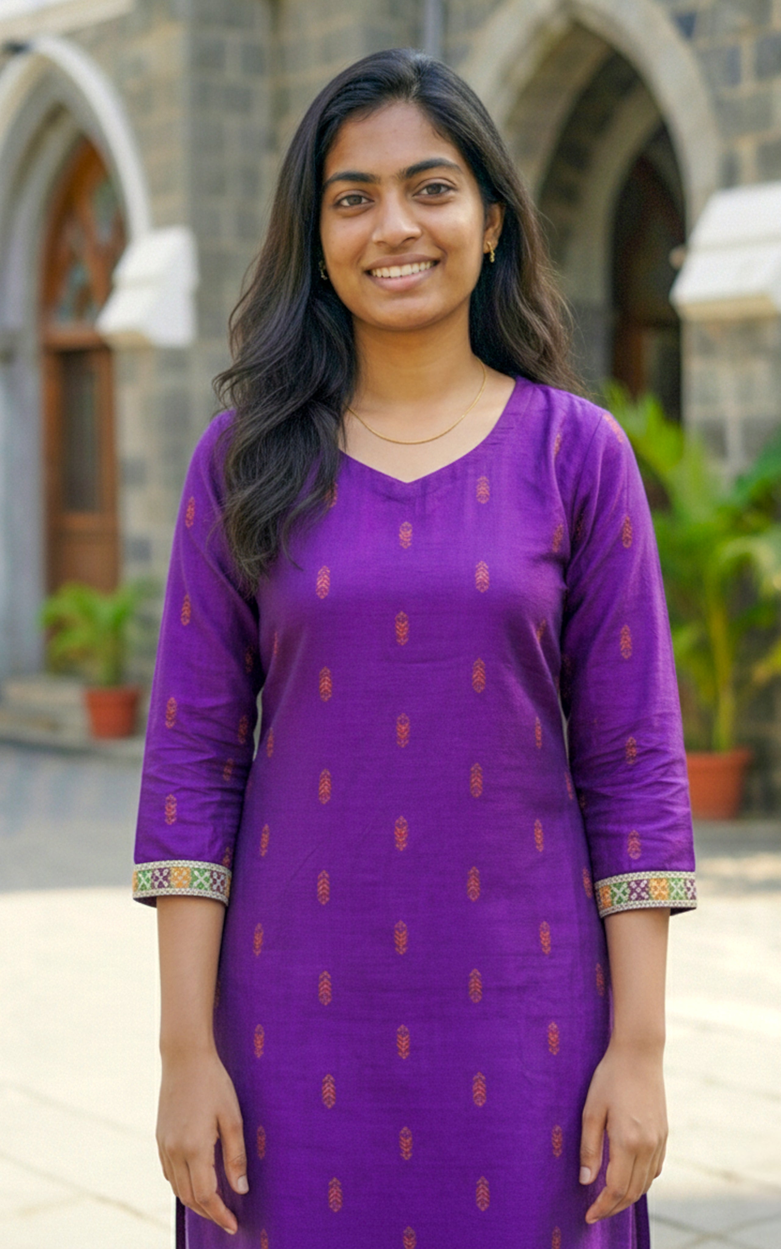 Silk cotton kurti