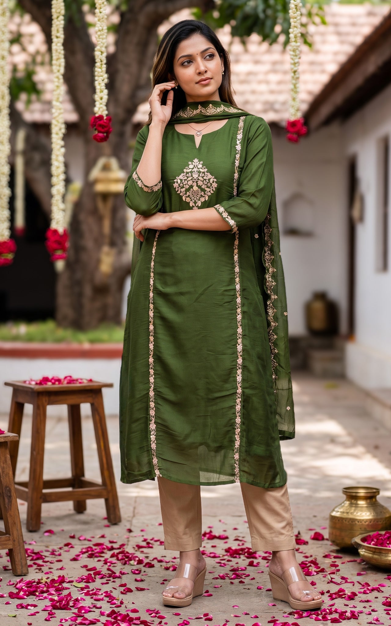 Zayara B (Kurti+Dupatta)