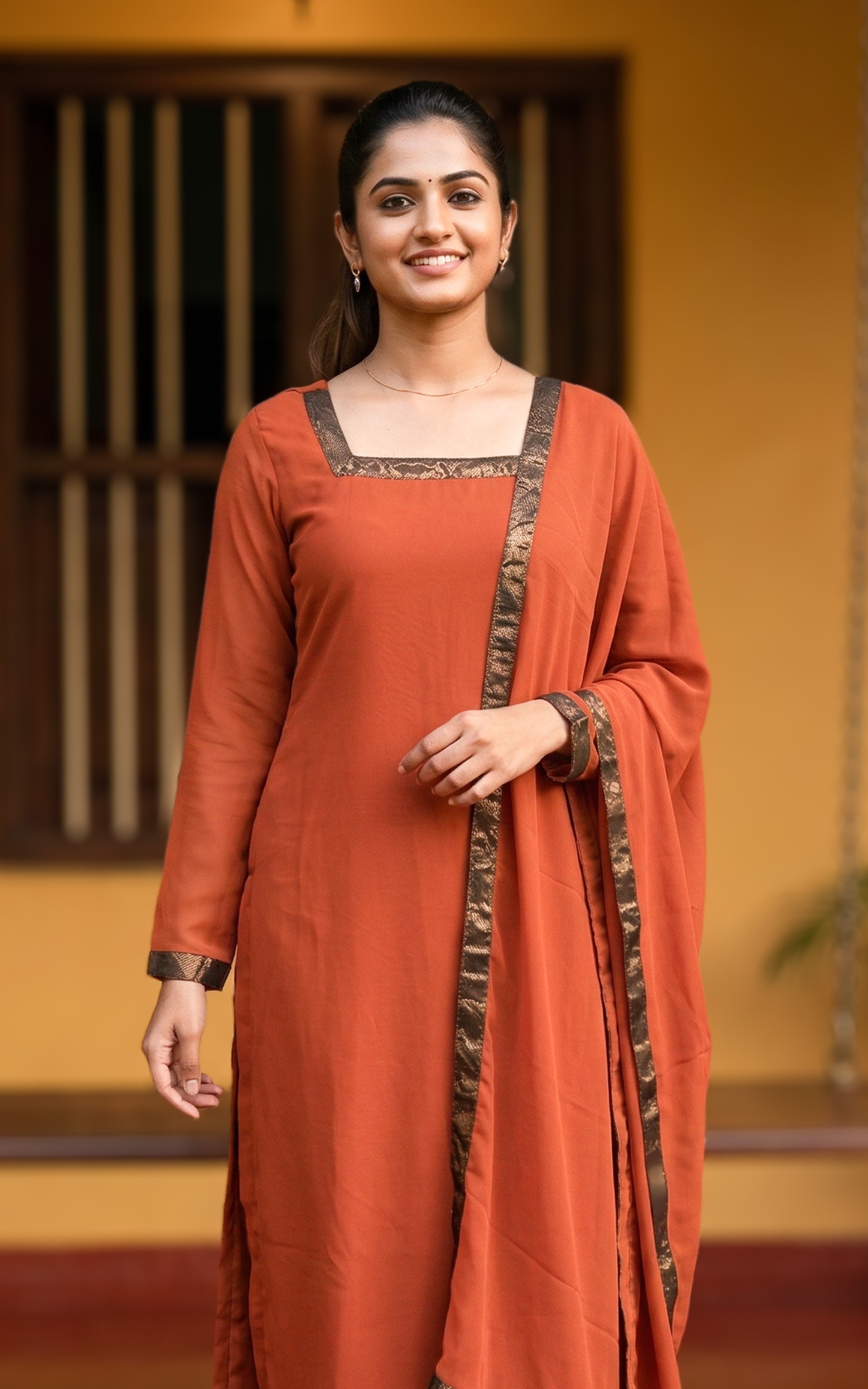 Parthen Rasithen Laila 2 (Kurti+Dupatta)
