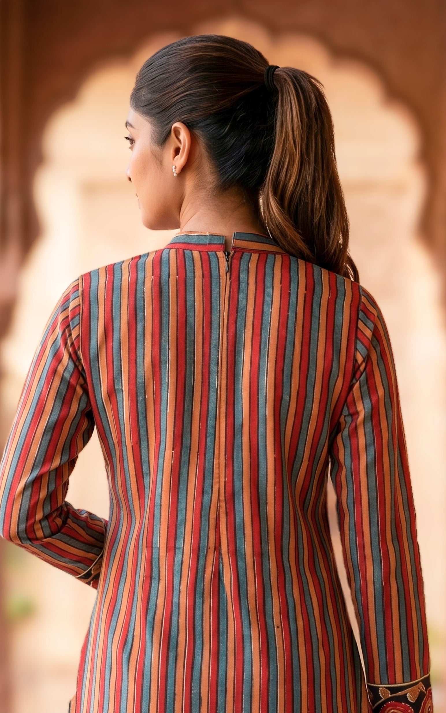 Breathable cotton summer kurti for women
