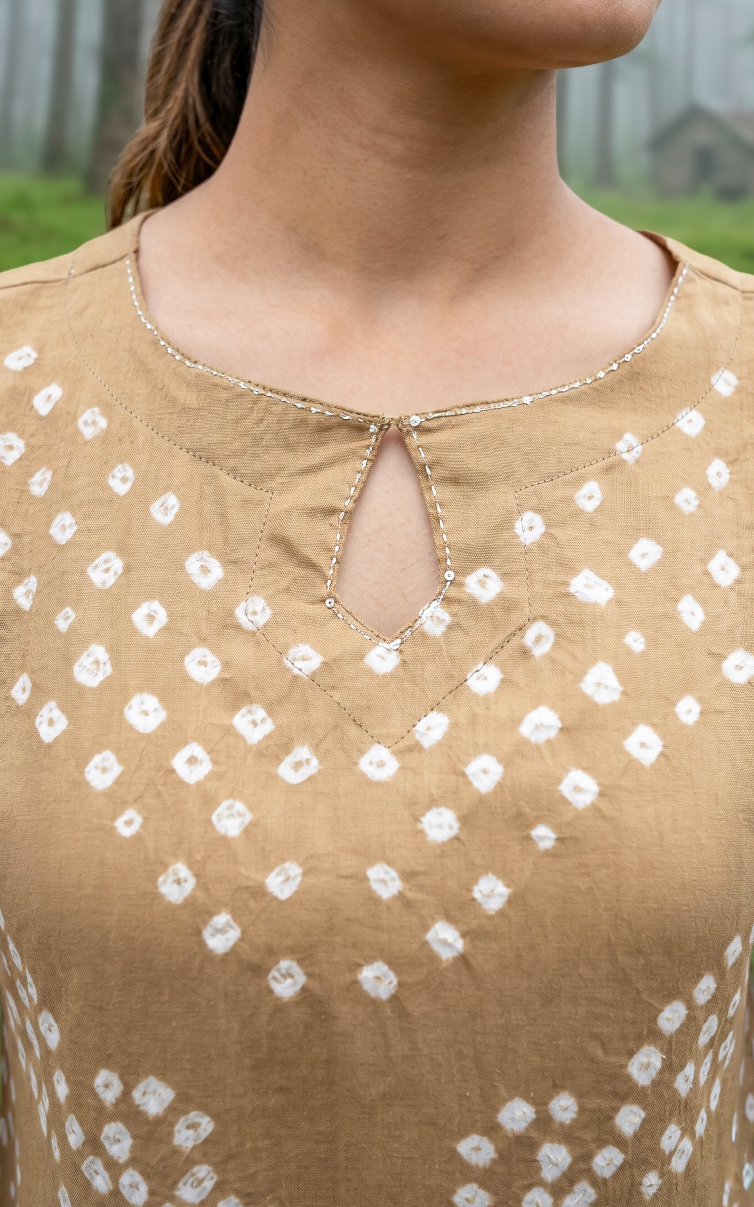 Rithushka Khaki Brown (Kurti+Pant+Dupatta)