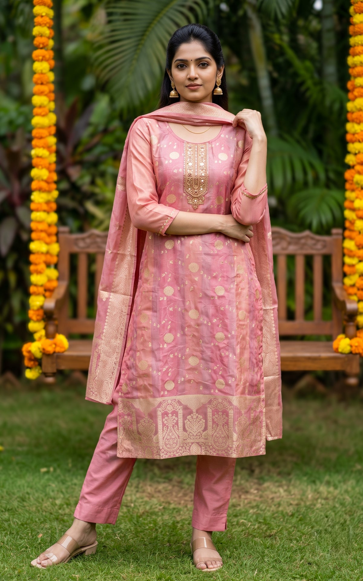 Hashna (Kurti+Pant+Dupatta)