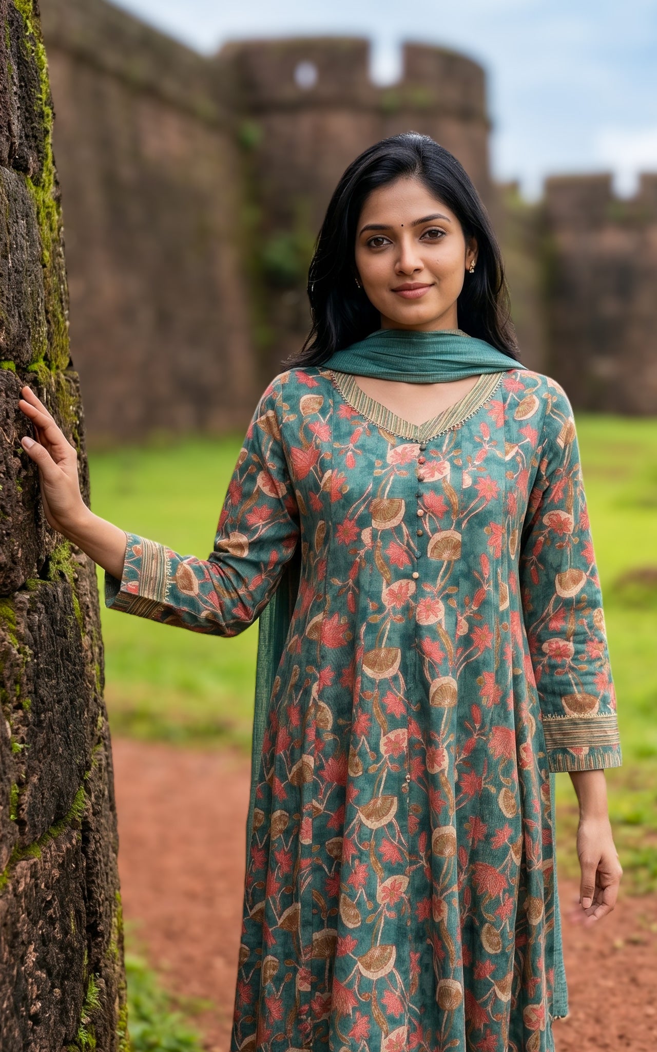 Riya B (Kurti+Dupatta)