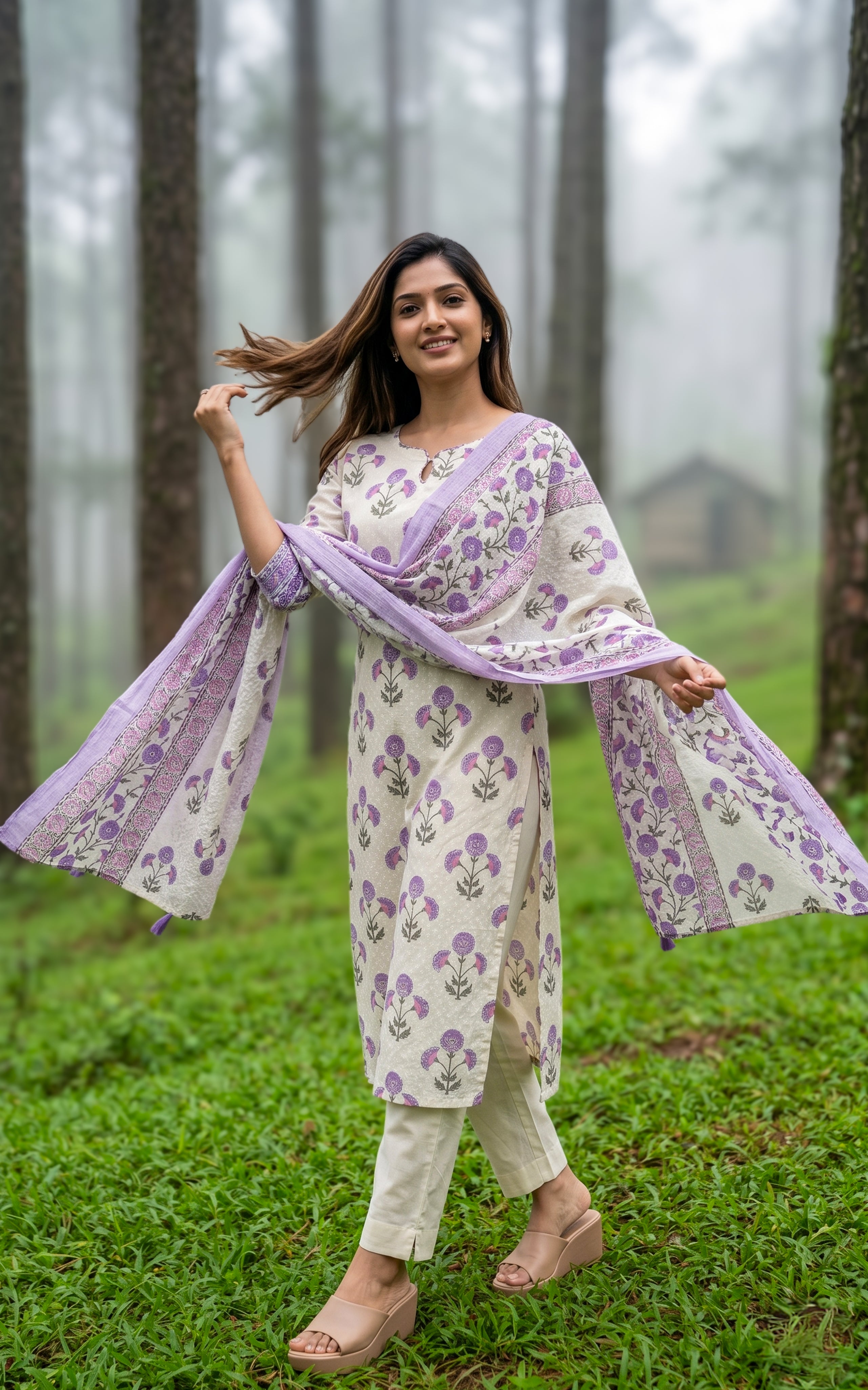 Thenarasi (Kurti+Dupatta)