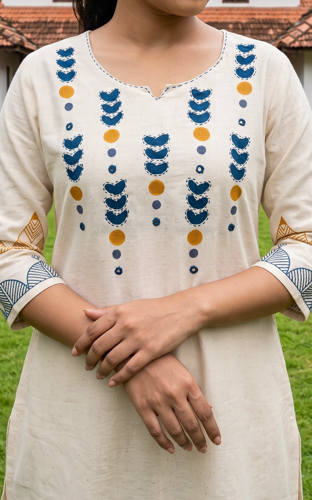 Viyani Handblock(Kurti+Pant+Dupatta)