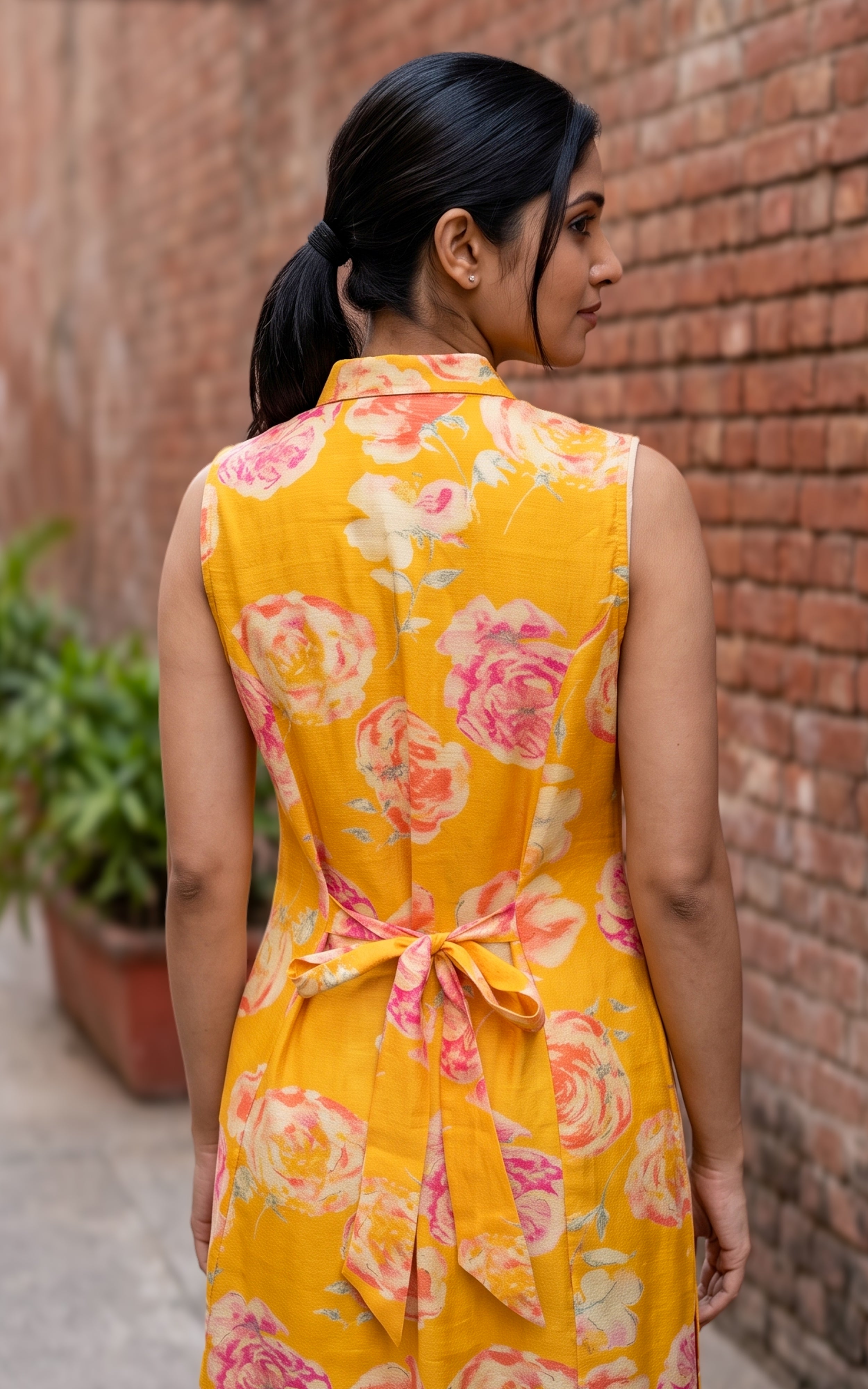 Gajra Yellow (Kurti+Pant)
