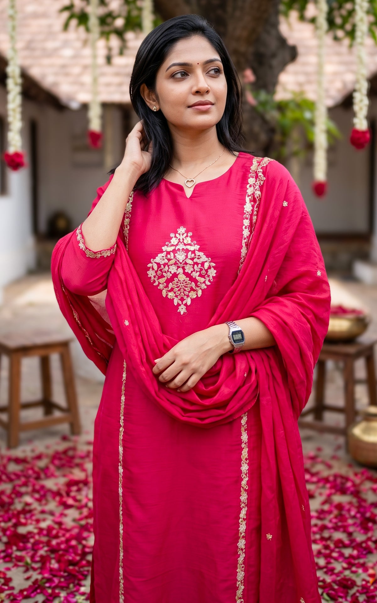 Zayara A (Kurti+Dupatta)
