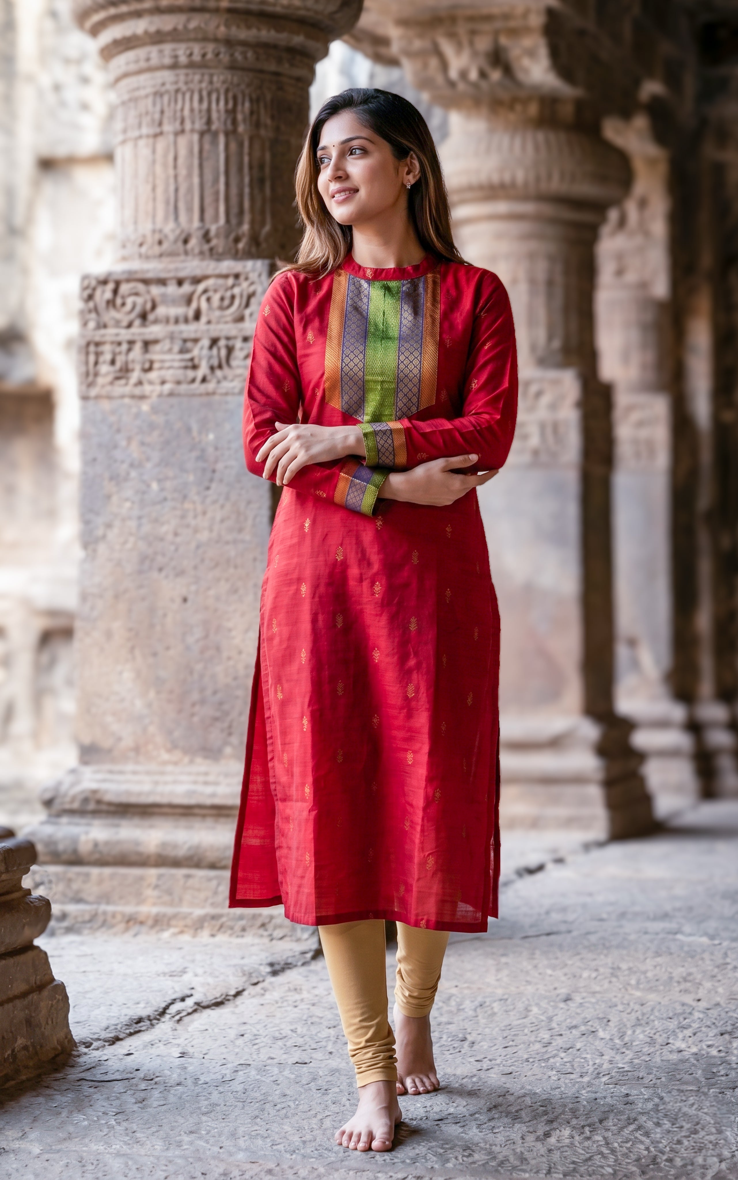 Thenmalar Maroon