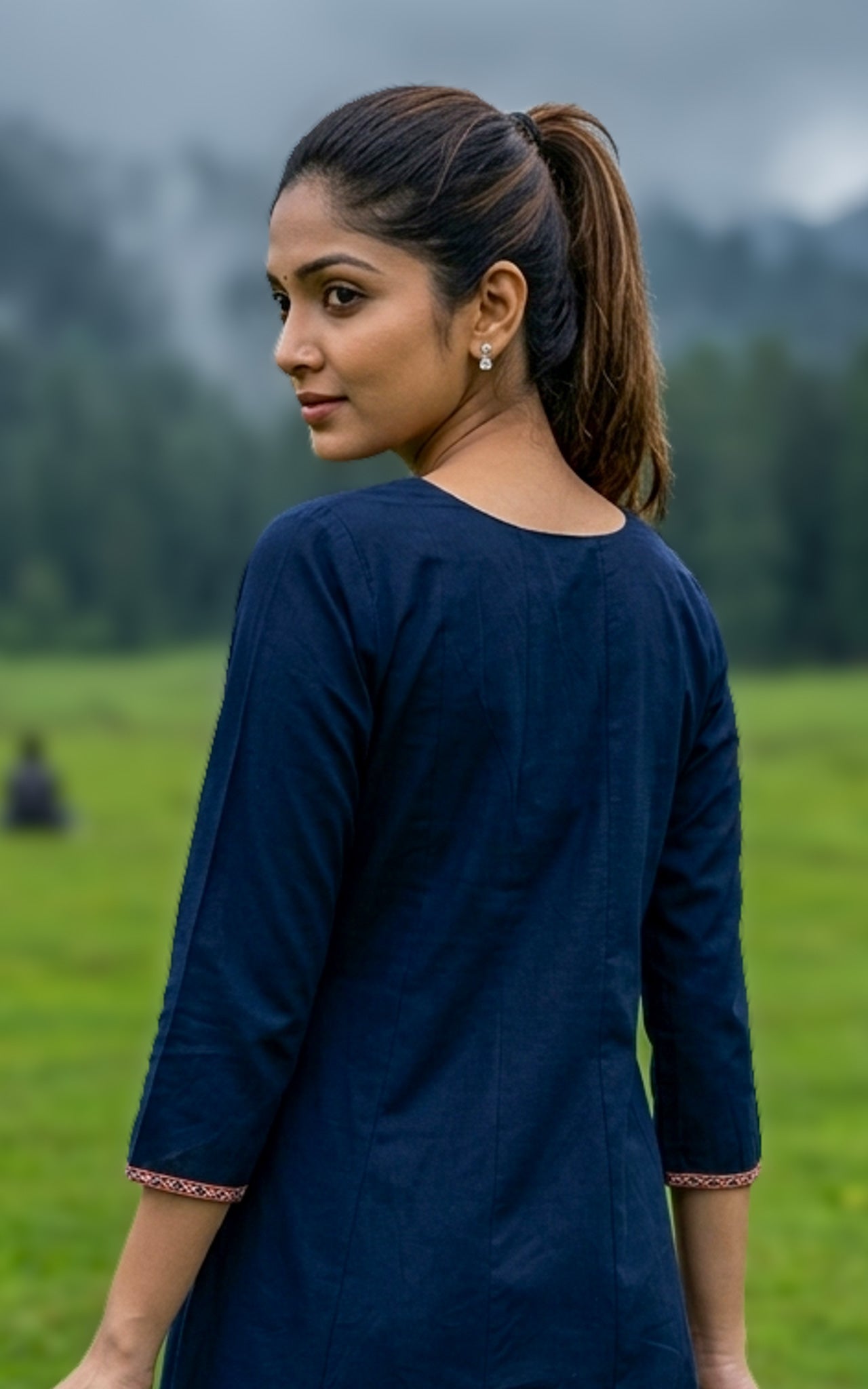 Renuka Navy Blue