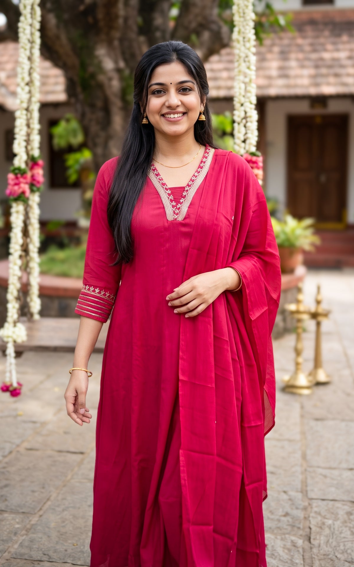 Hemisha (Kurti+Pant+Dupatta)