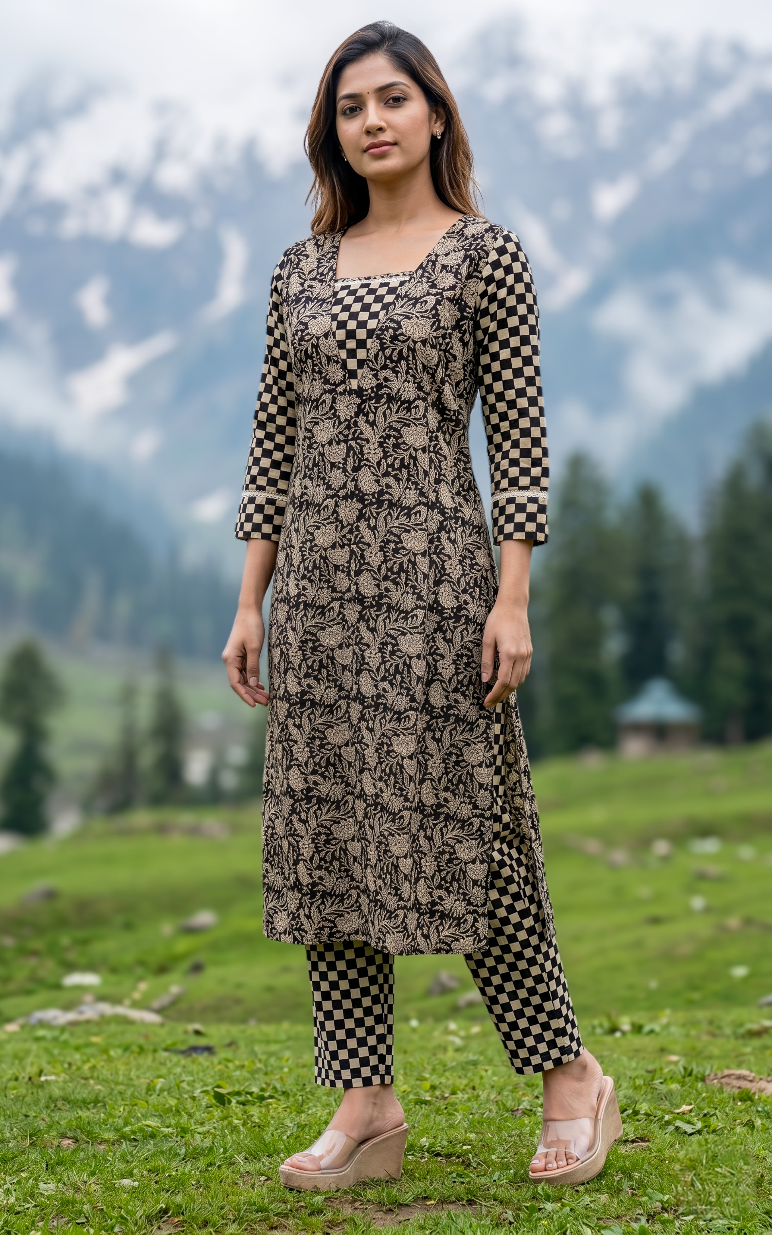 Siloni B (Kurti+Pant)
