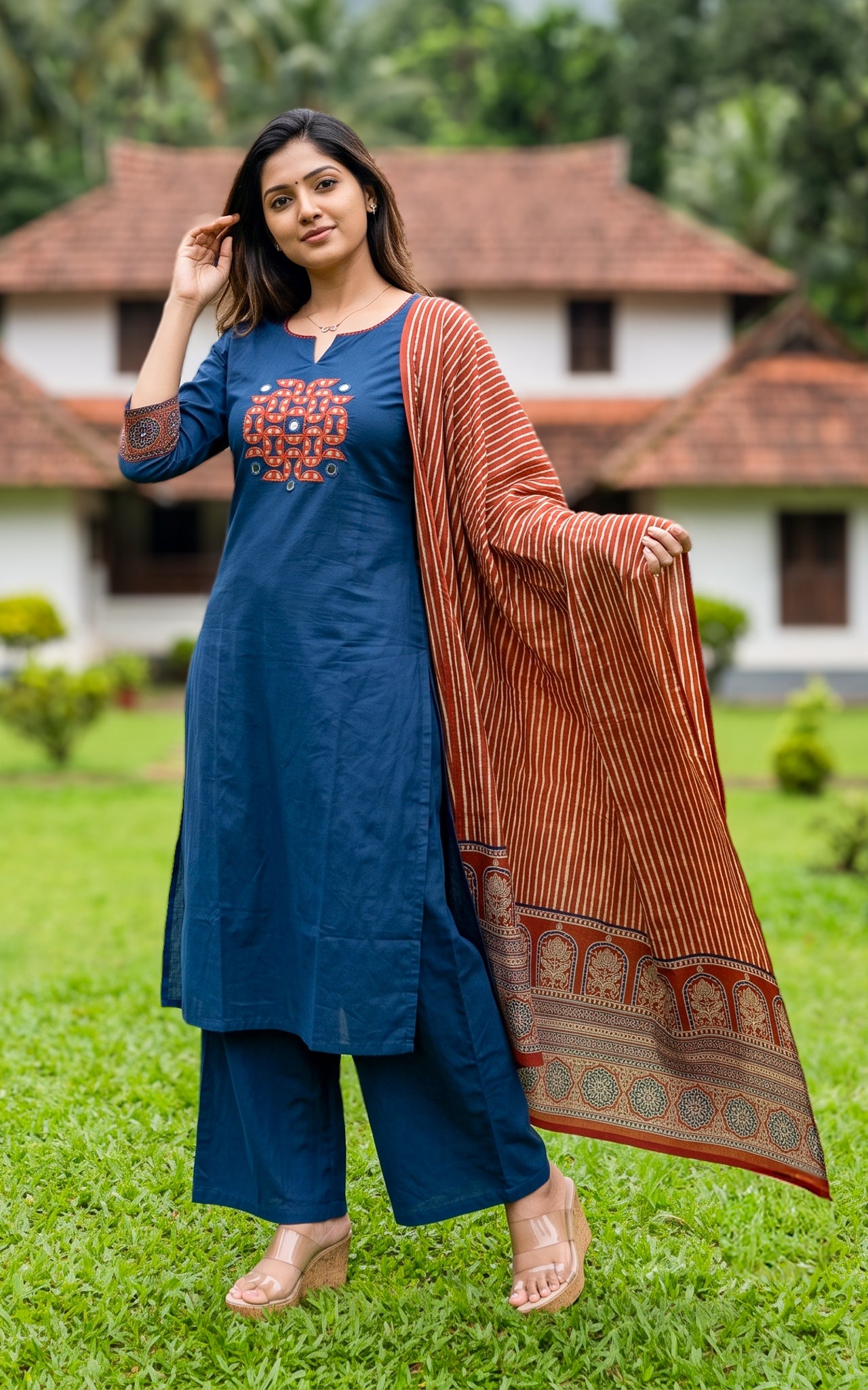 Analika (Kurti+Pant+Dupatta)