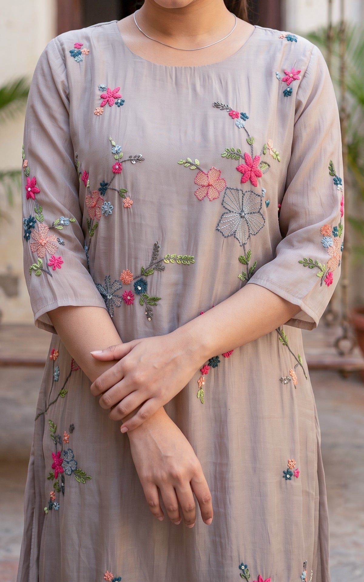 Narmatha (Kurti+Pant+Dupatta)