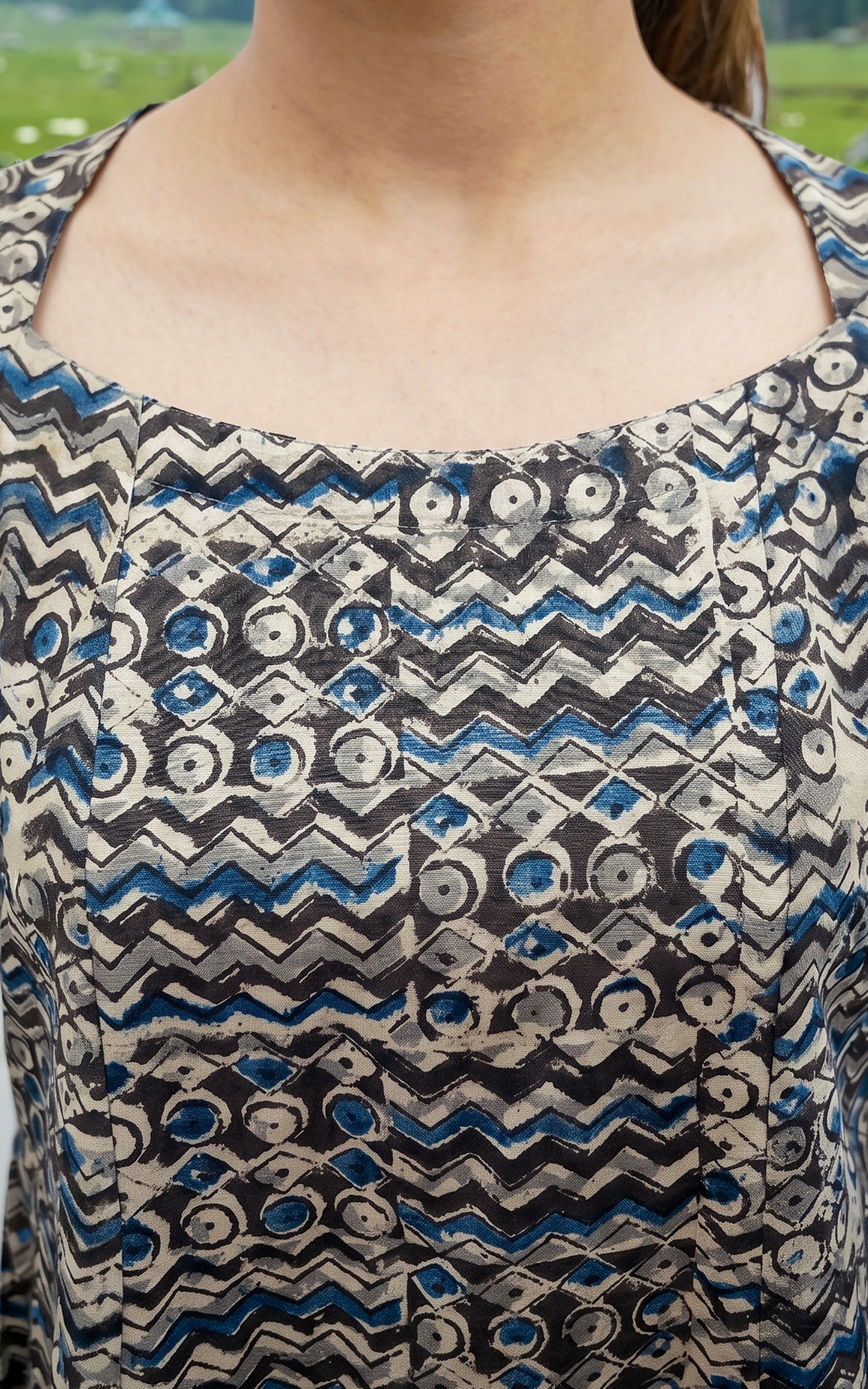 Breathable cotton summer kurti for women