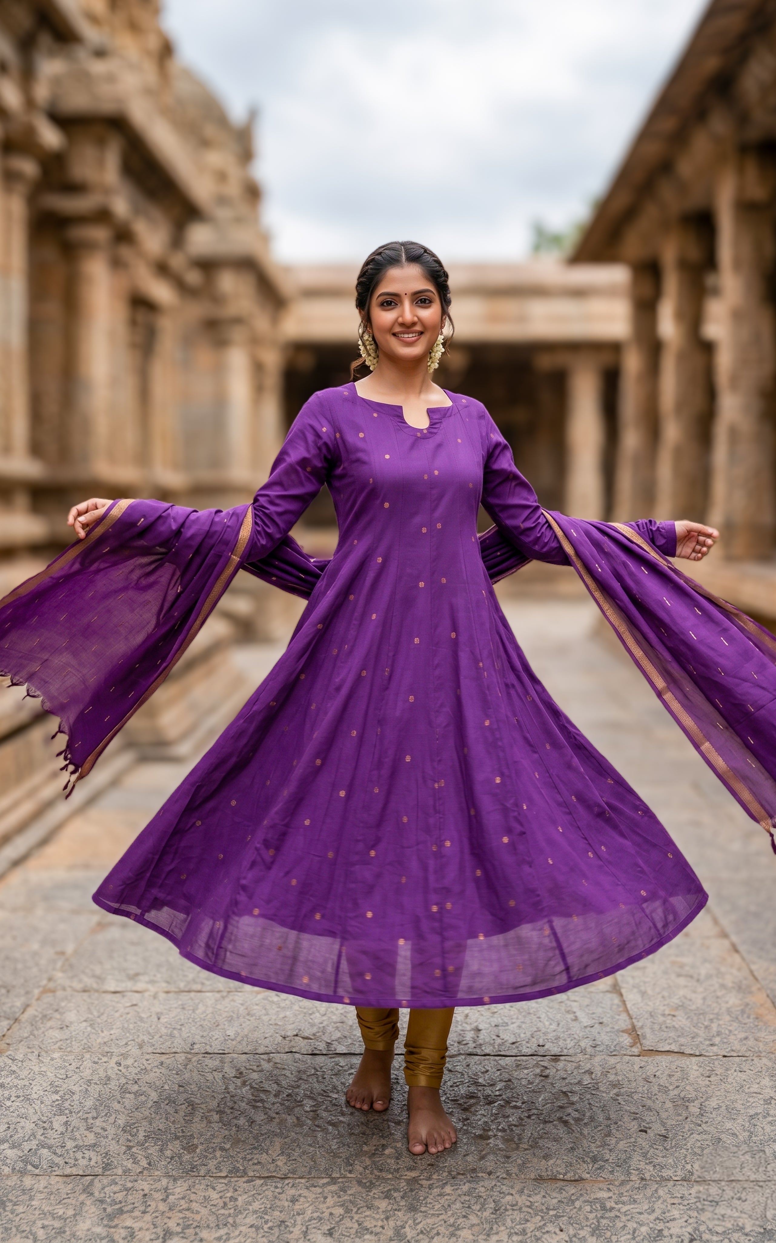 Anudeepthi (Kurti+Dupatta)
