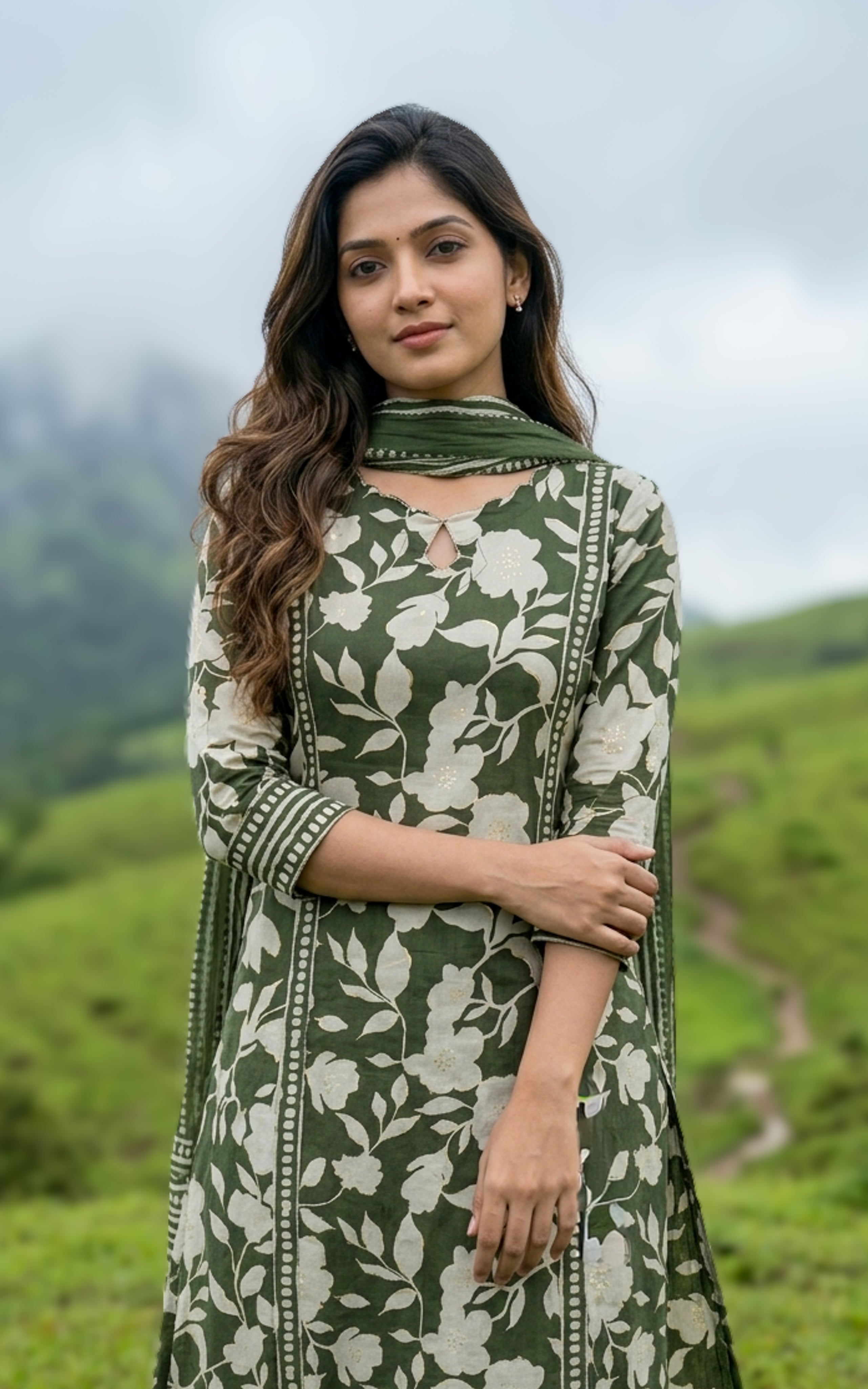 Poorni (Kurti+Pant+Dupatta)
