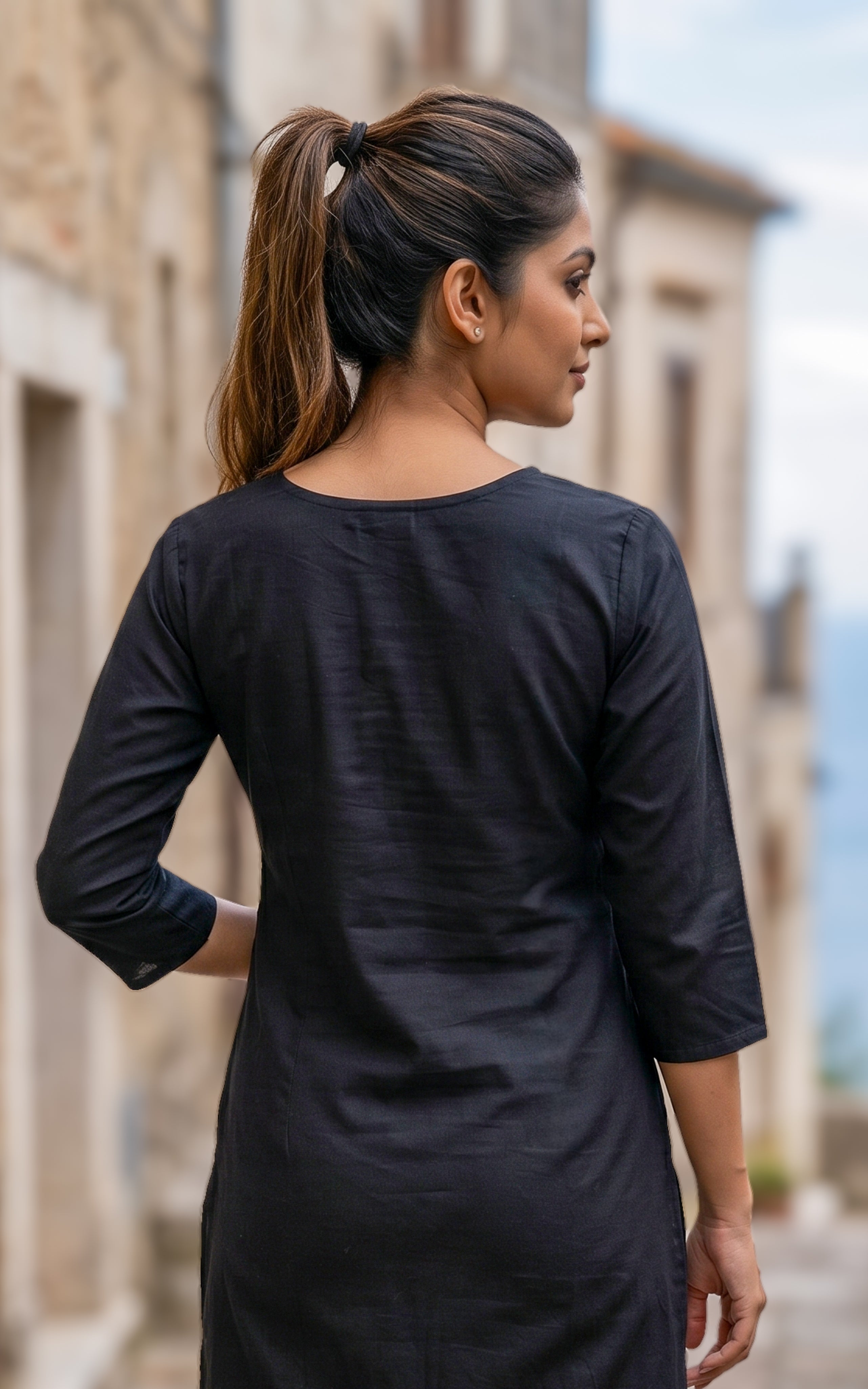 Pavithramaalini Black