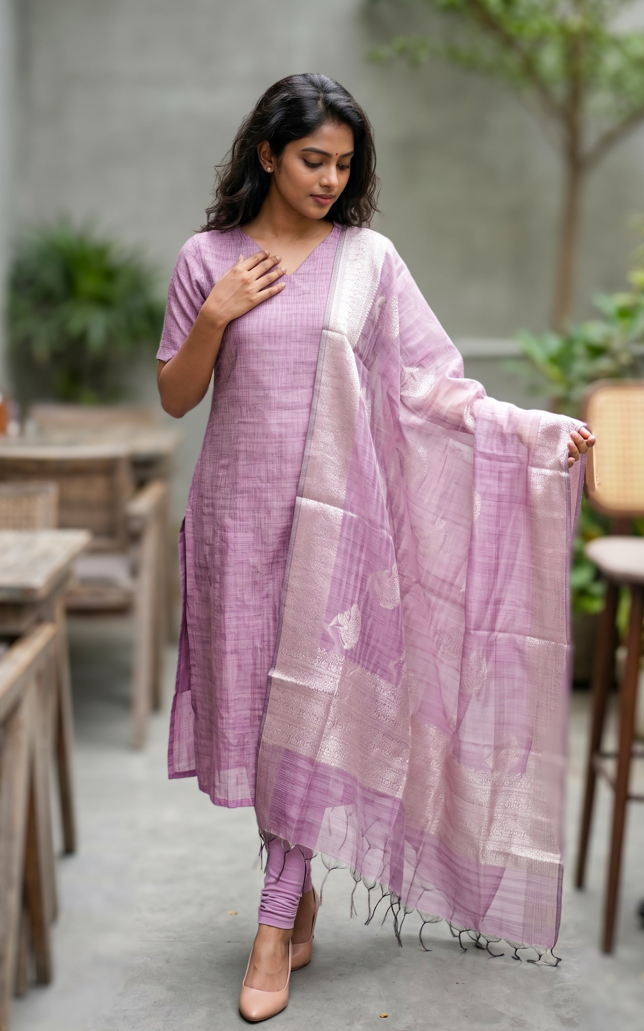 art silk straight cut kurti for women
side slit kurti simple ethnic wear
