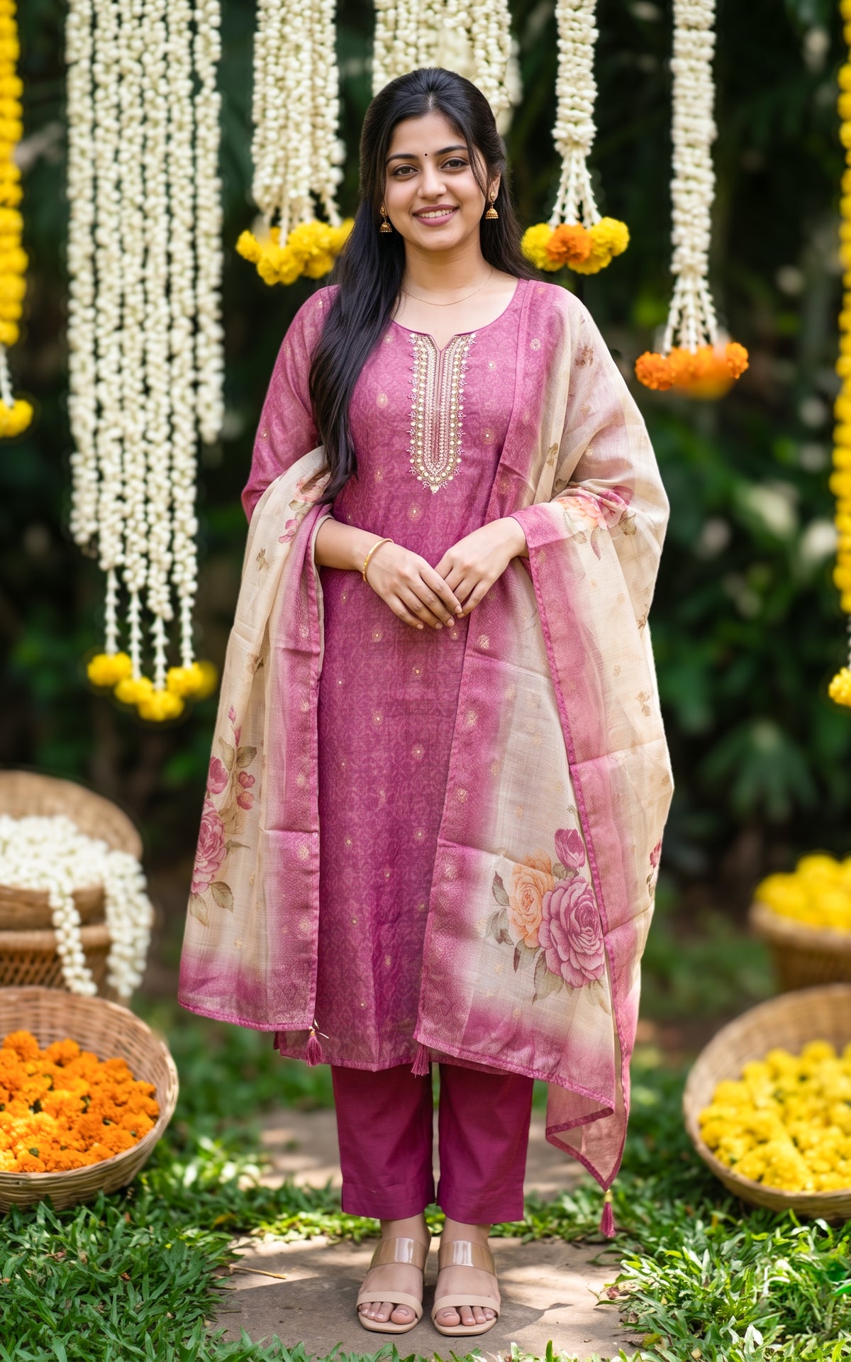 Krittika (Kurti+Pant+Dupatta)