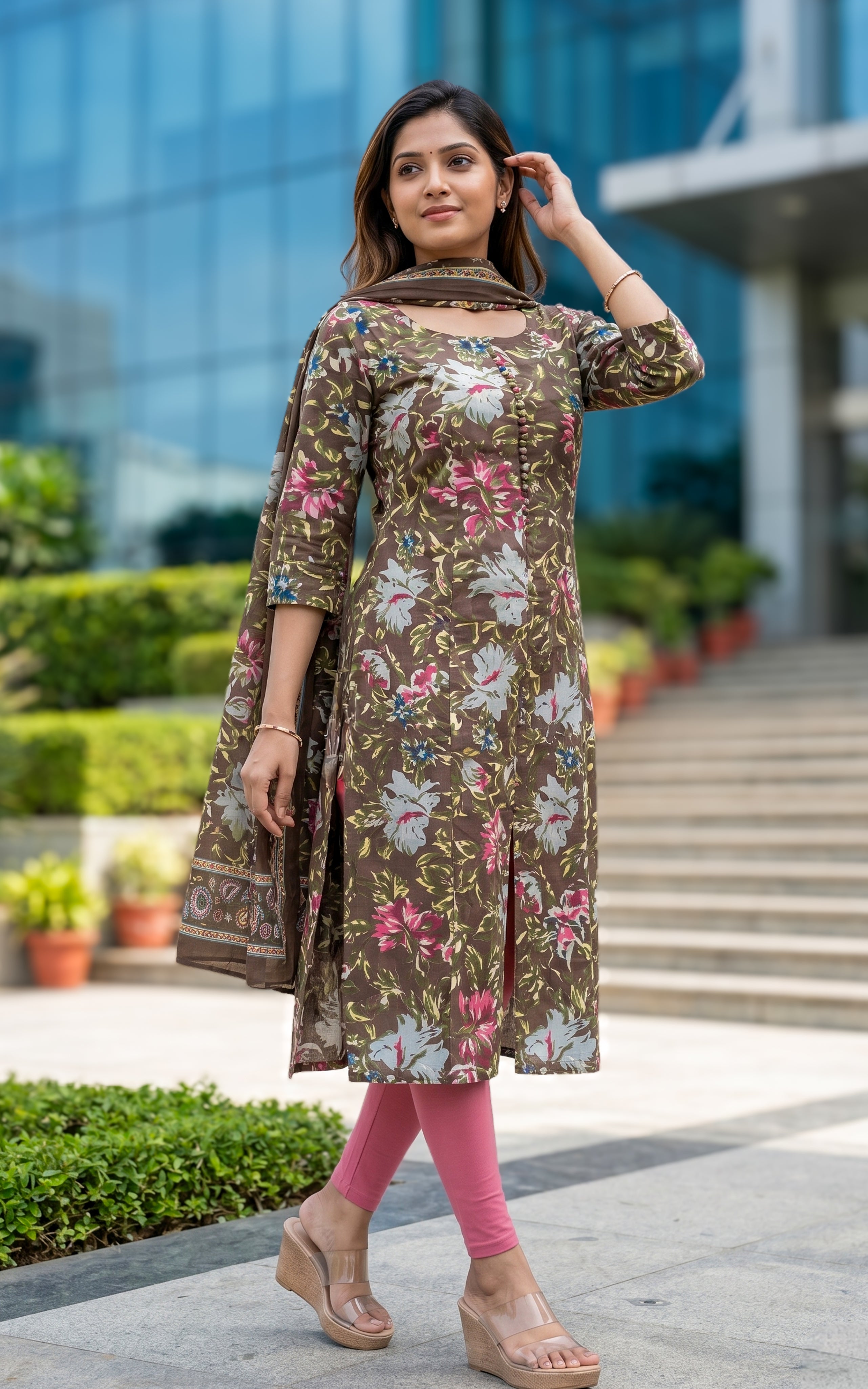 Dhanusri (Kurti+Dupatta)
