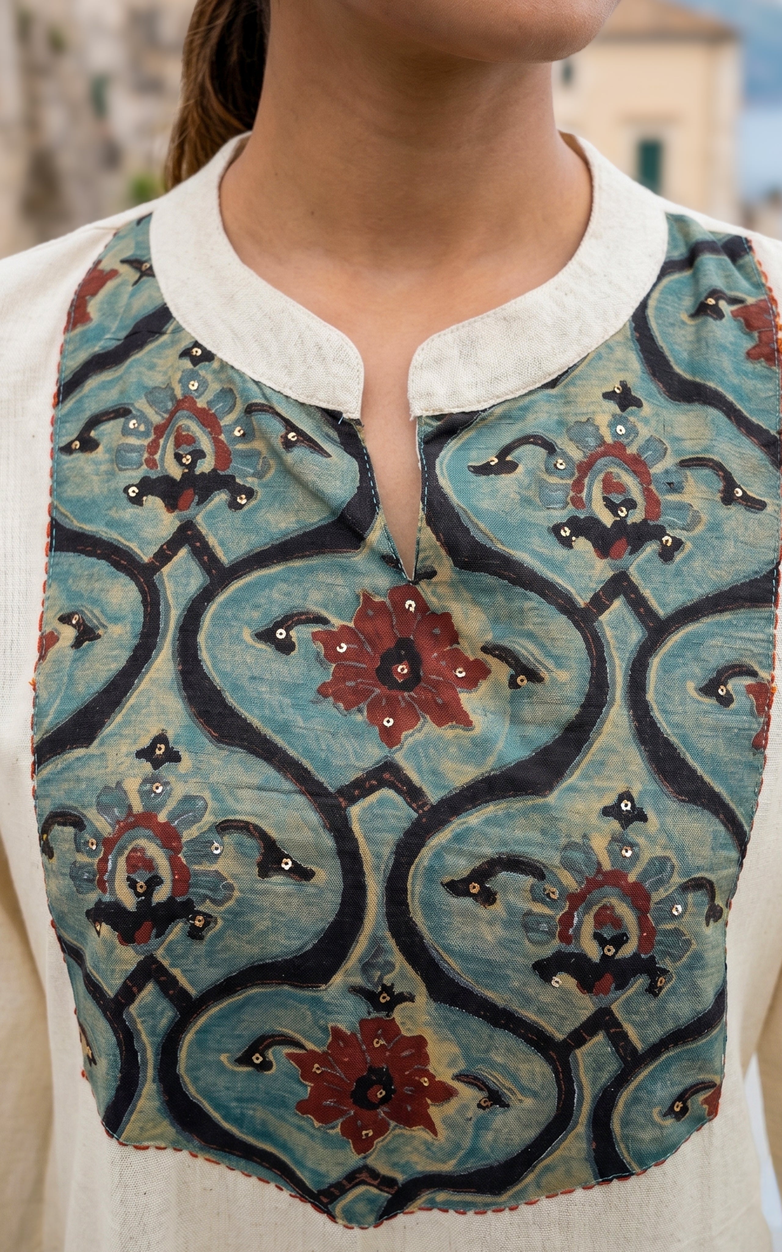 Breathable cotton flex summer kurti for women