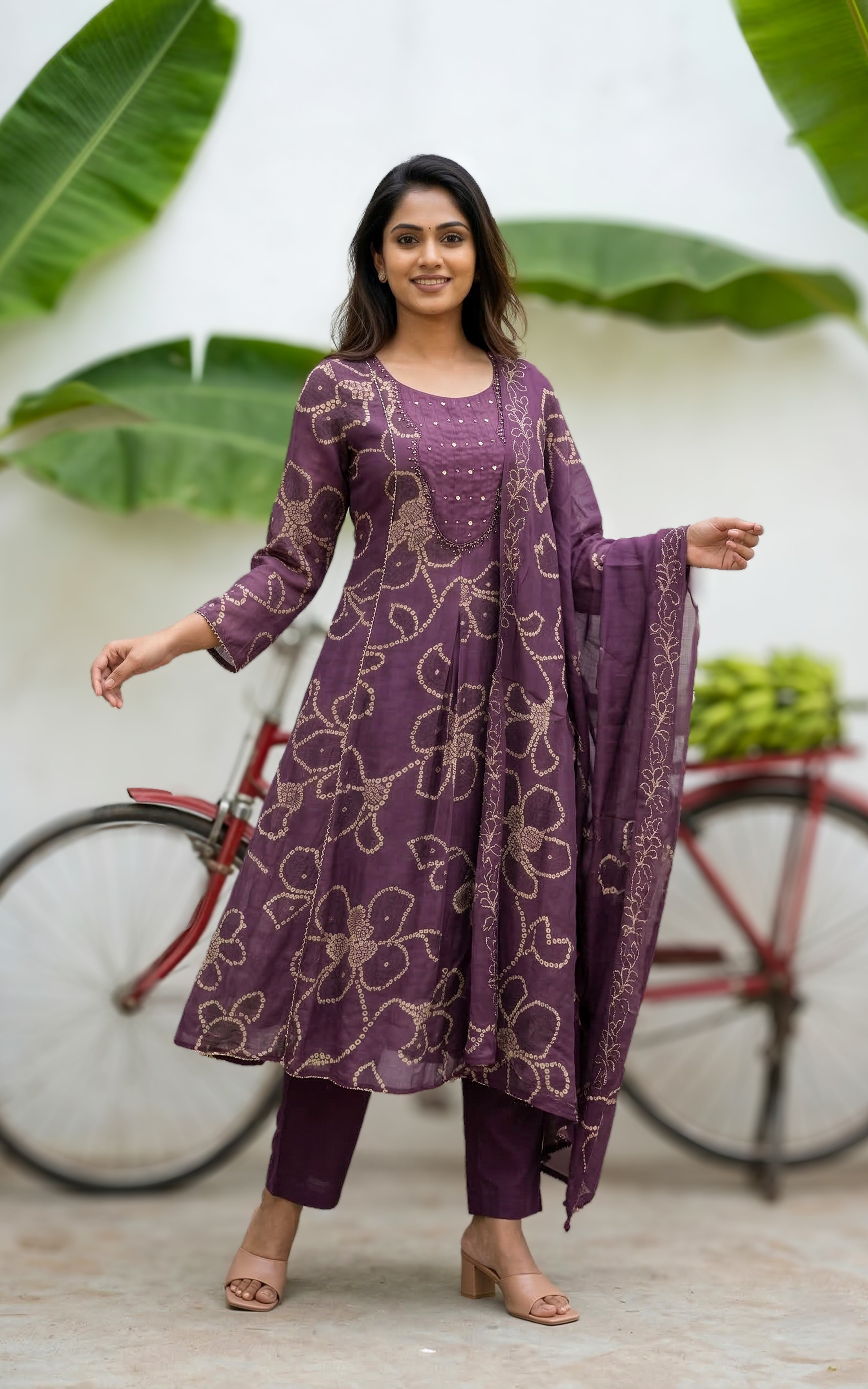 art silk kurti set with dupatta
aline kurti set with pant
mirror work kurti set
beads embroidery kurti set
ethnic kurti set for women
silk kurti set with pant