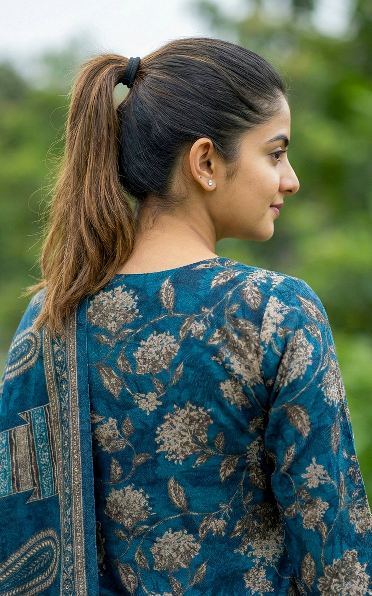 three fourth sleeve kurti for women