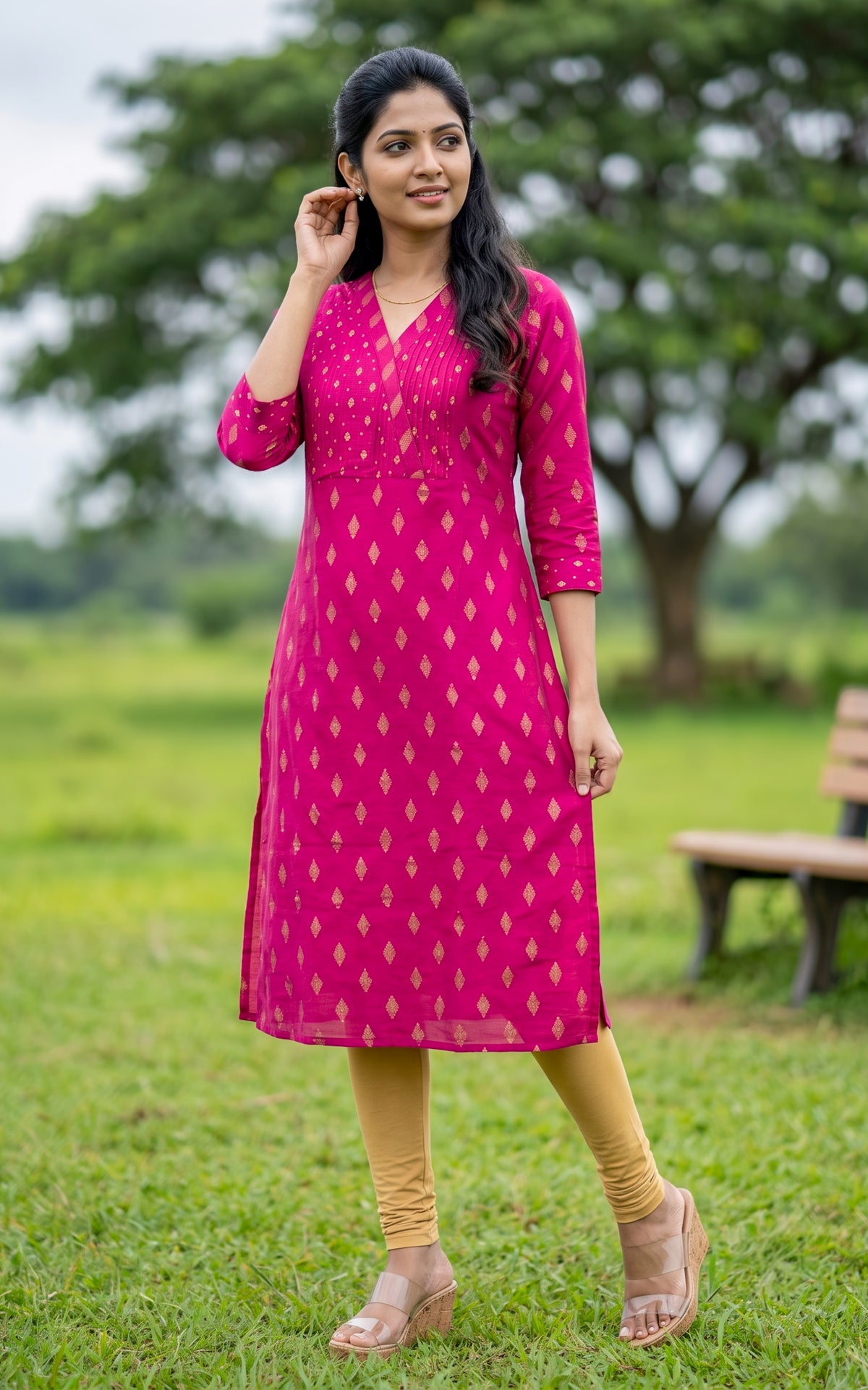 Aathirai Magenta
