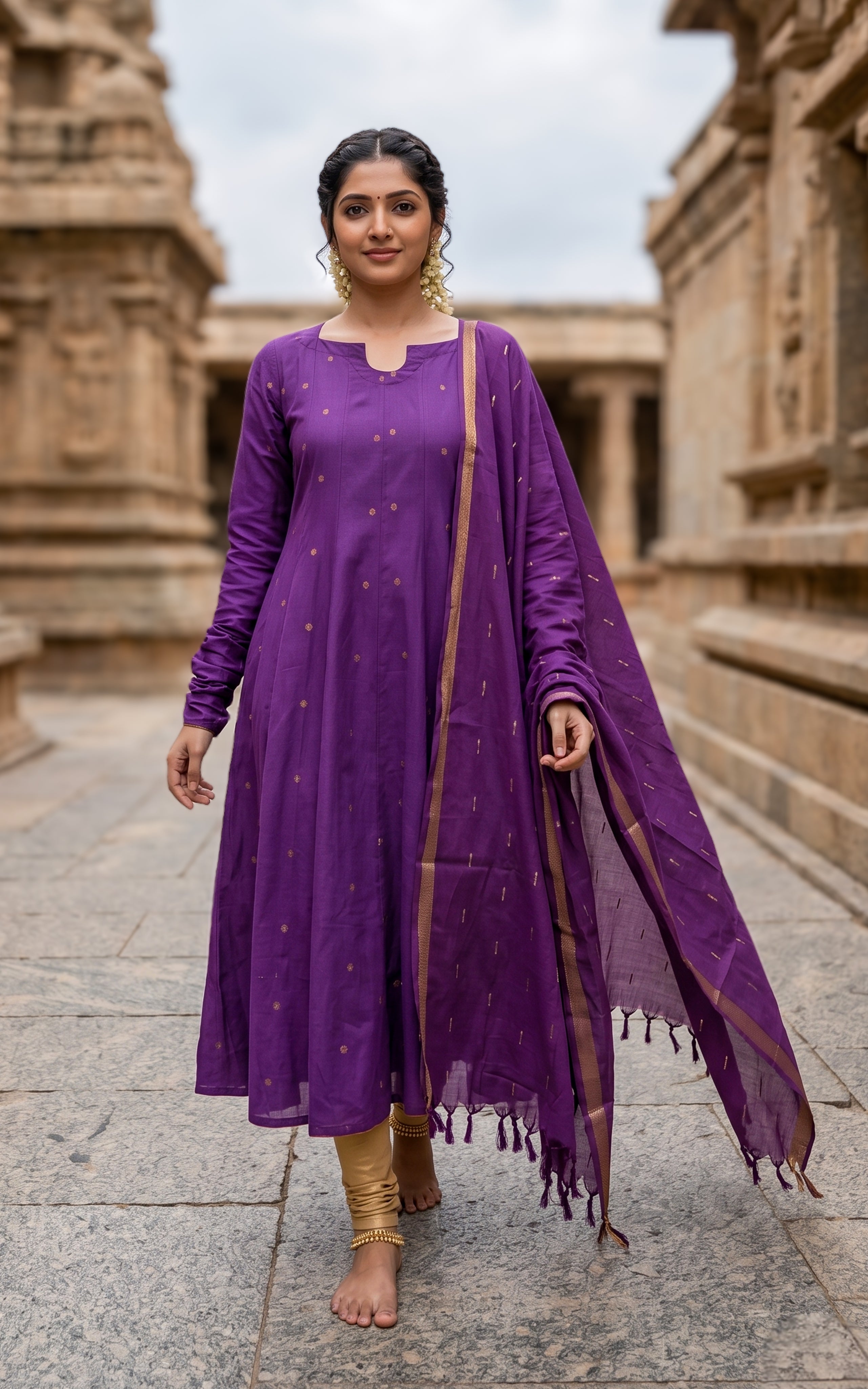 Anudeepthi (Kurti+Dupatta)
