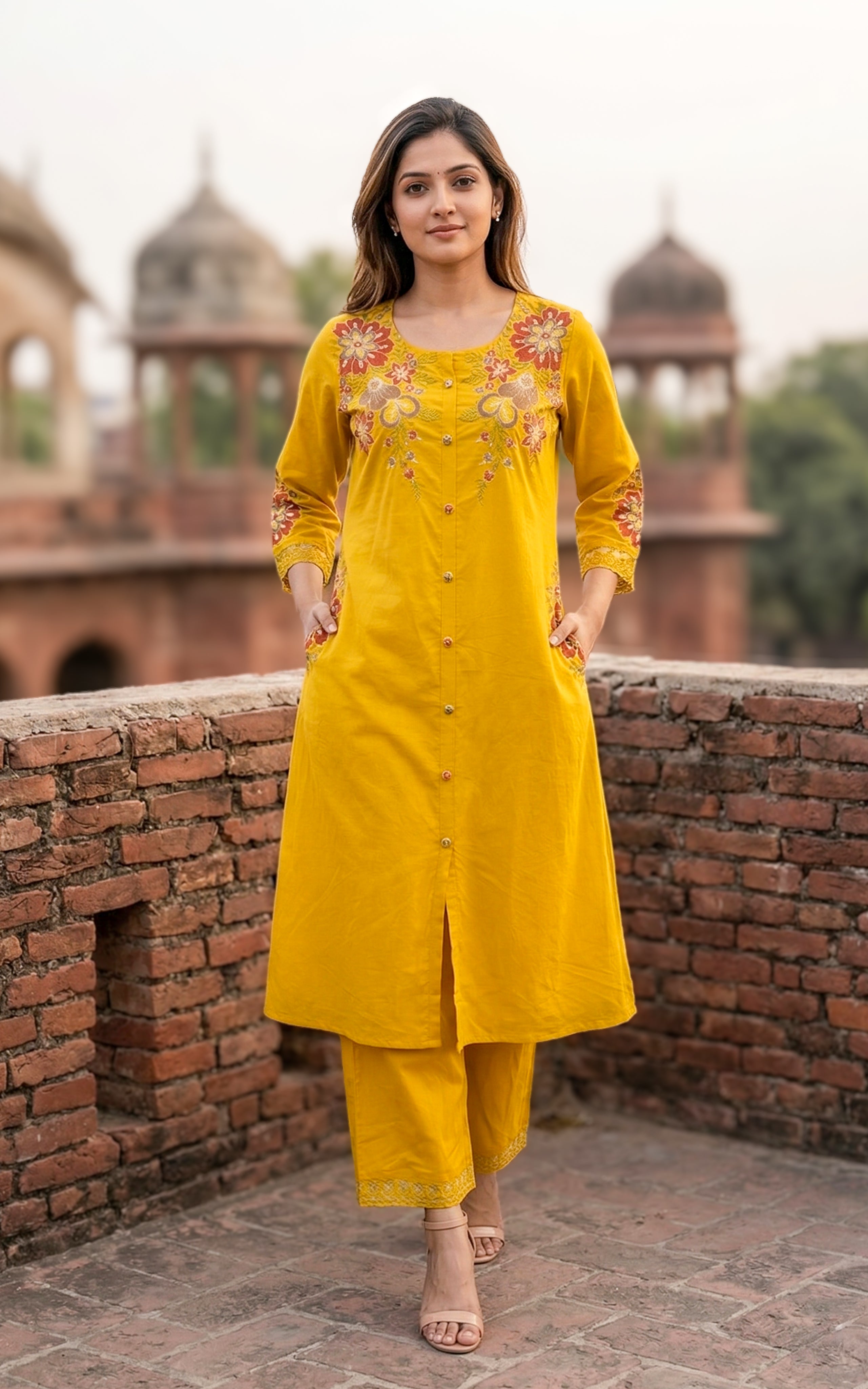 Tharika (Kurti+Pant+Dupatta)