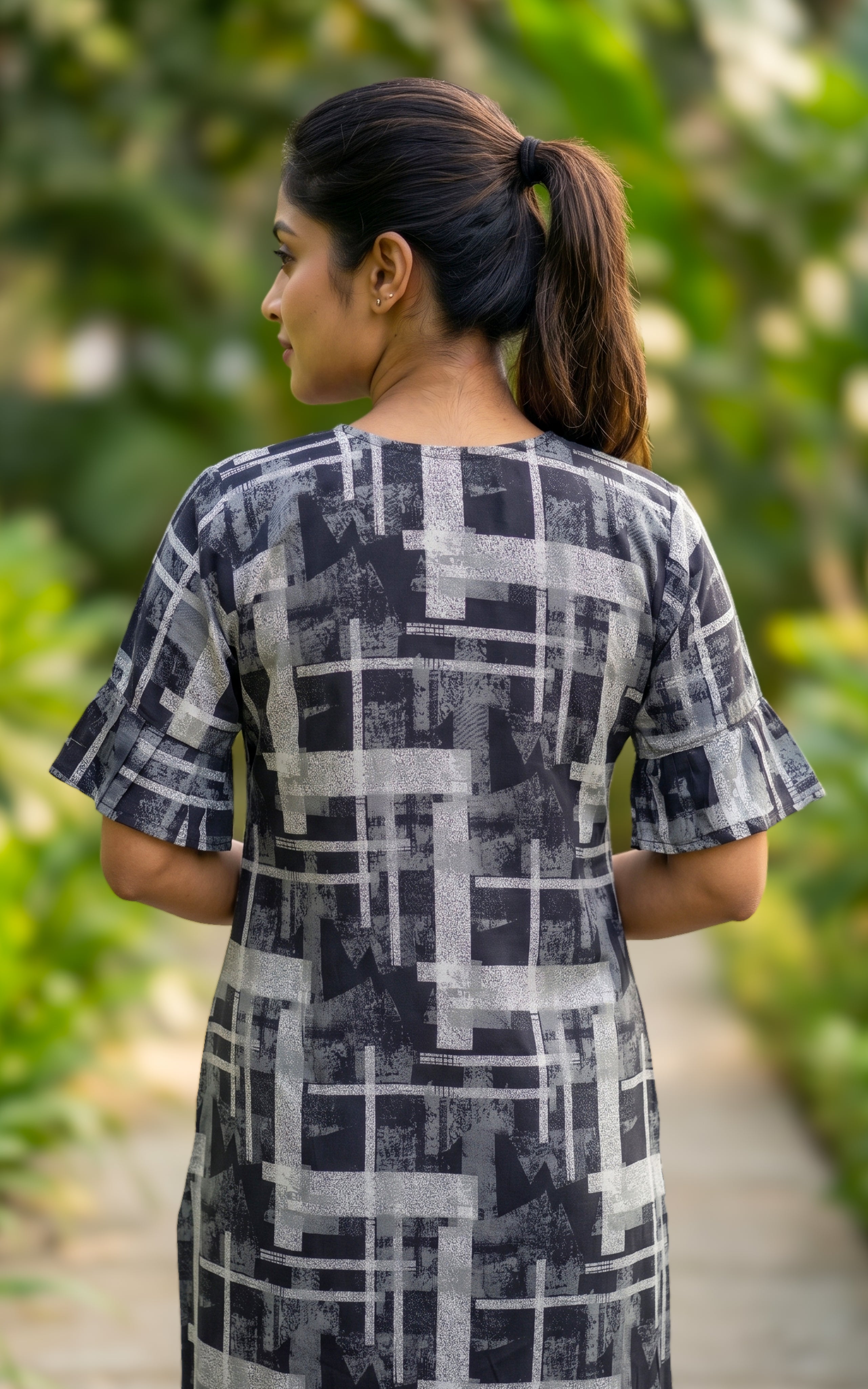 Cotton Straight Fit Nighty-160SS9