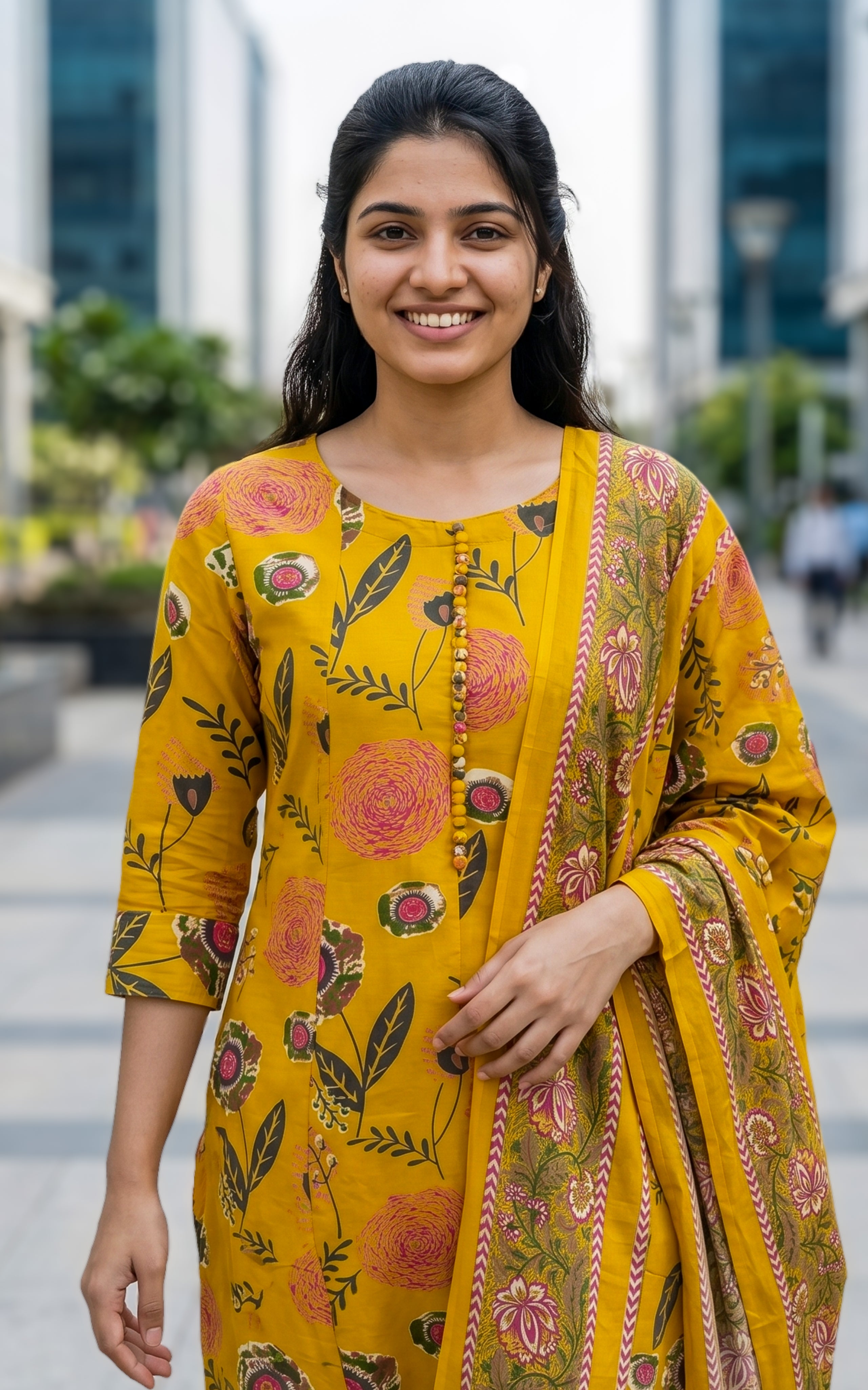 Saleema B (Kurti+Dupatta)