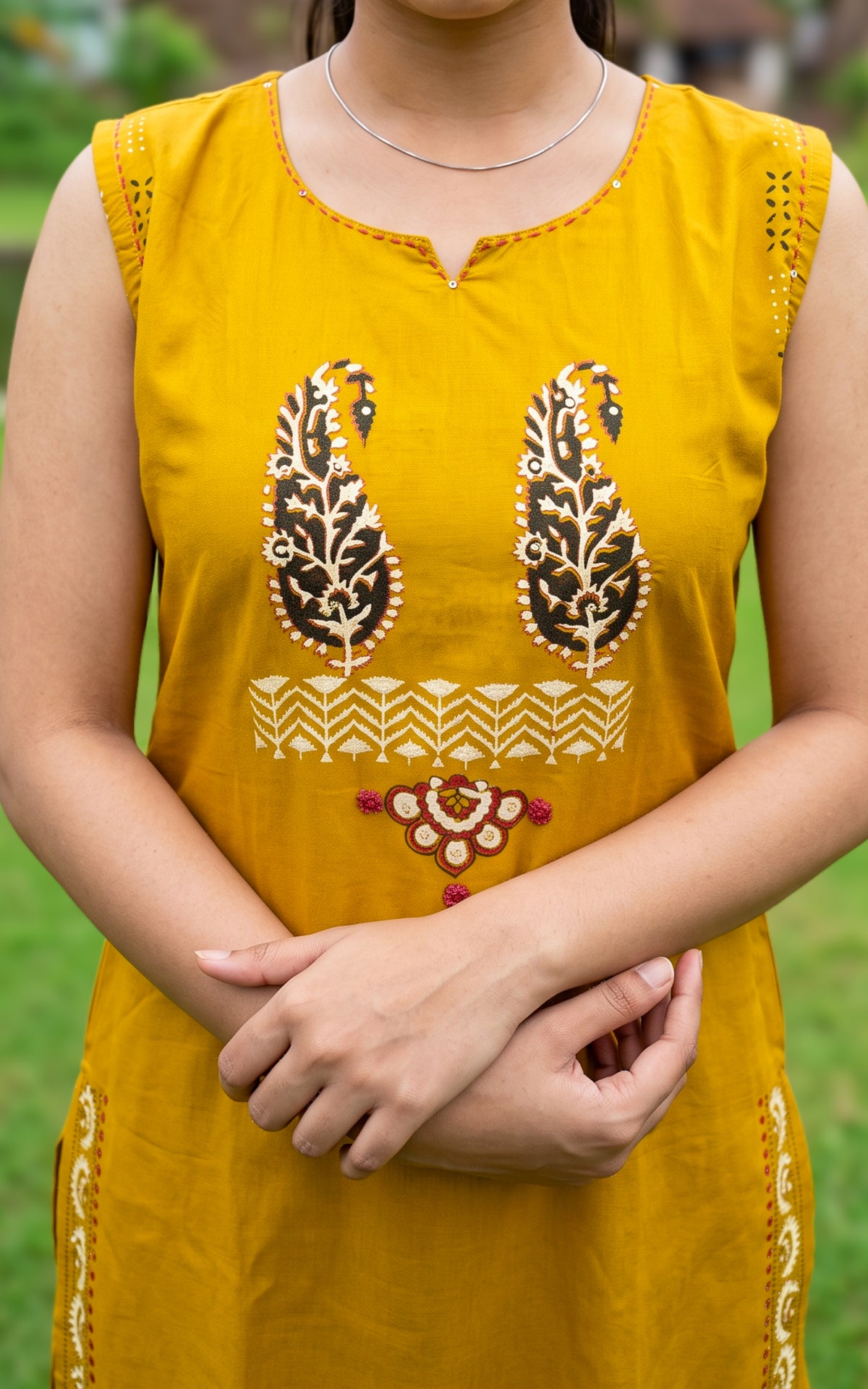 Moimalar Handblock (Kurti+Pant)