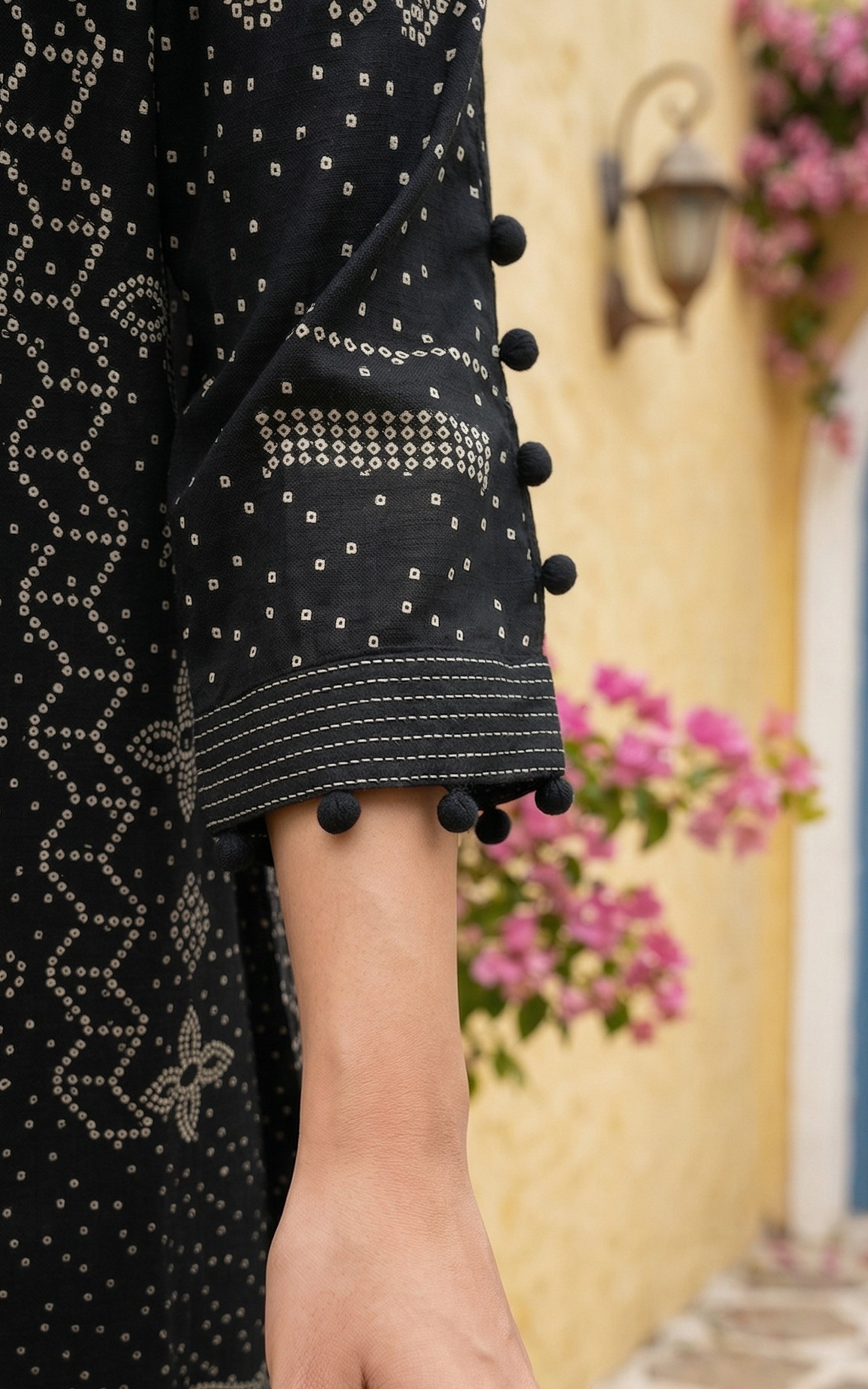 Fasana Black (Kurti+Pant+Dupatta)