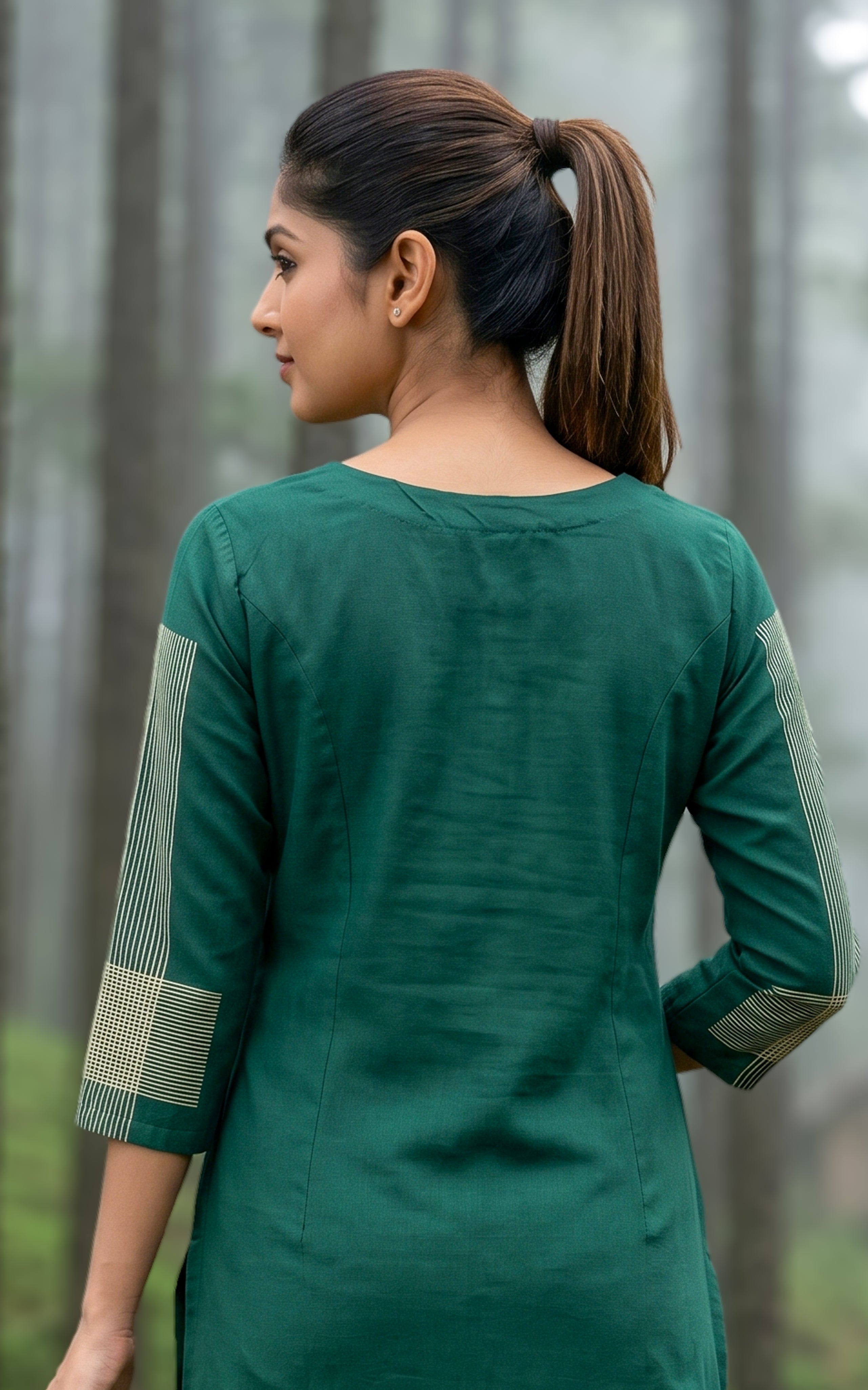 Madhangi Green (Kurti+Dupatta)
