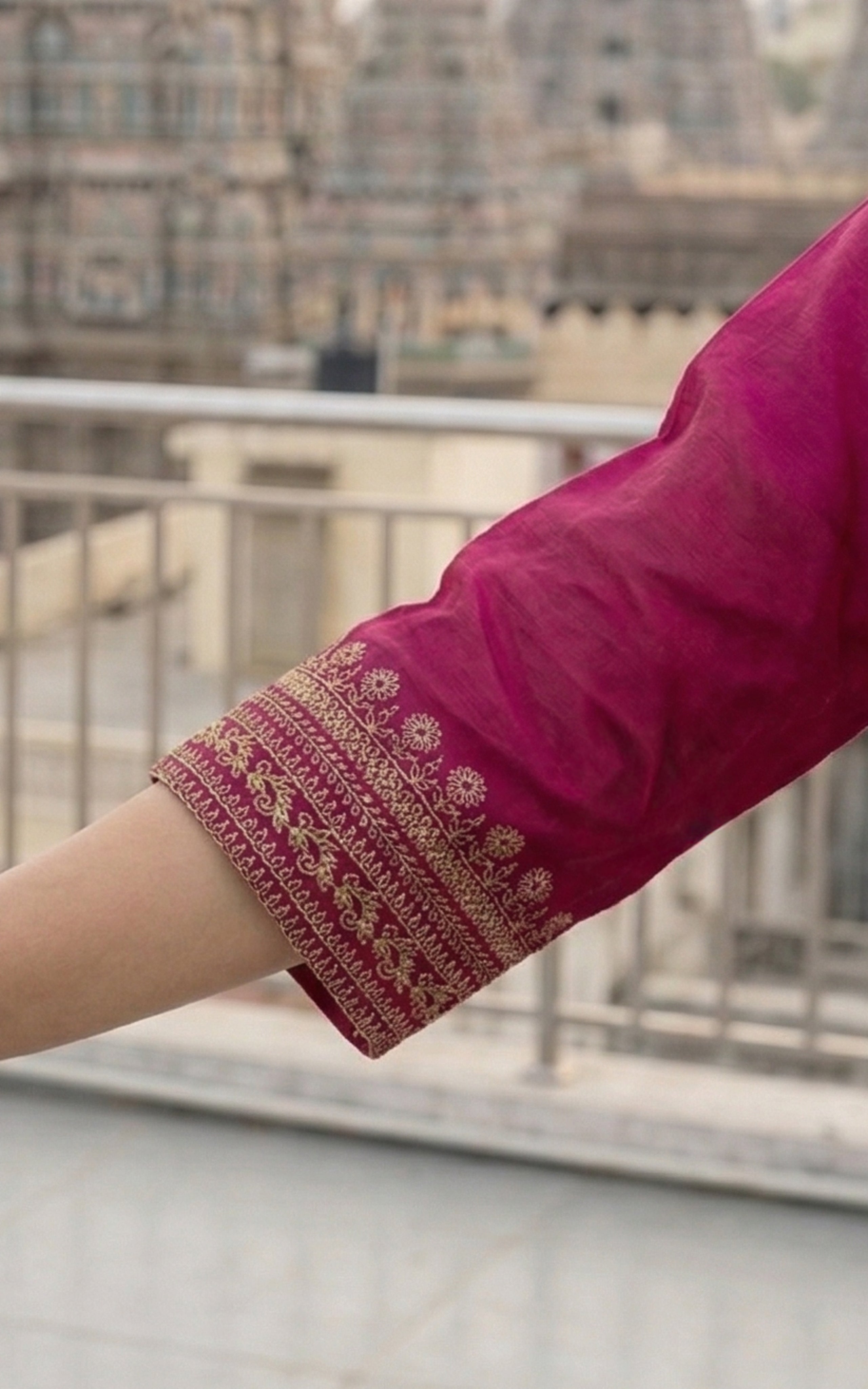 Siyara Pink (Kurti+Dupatta)