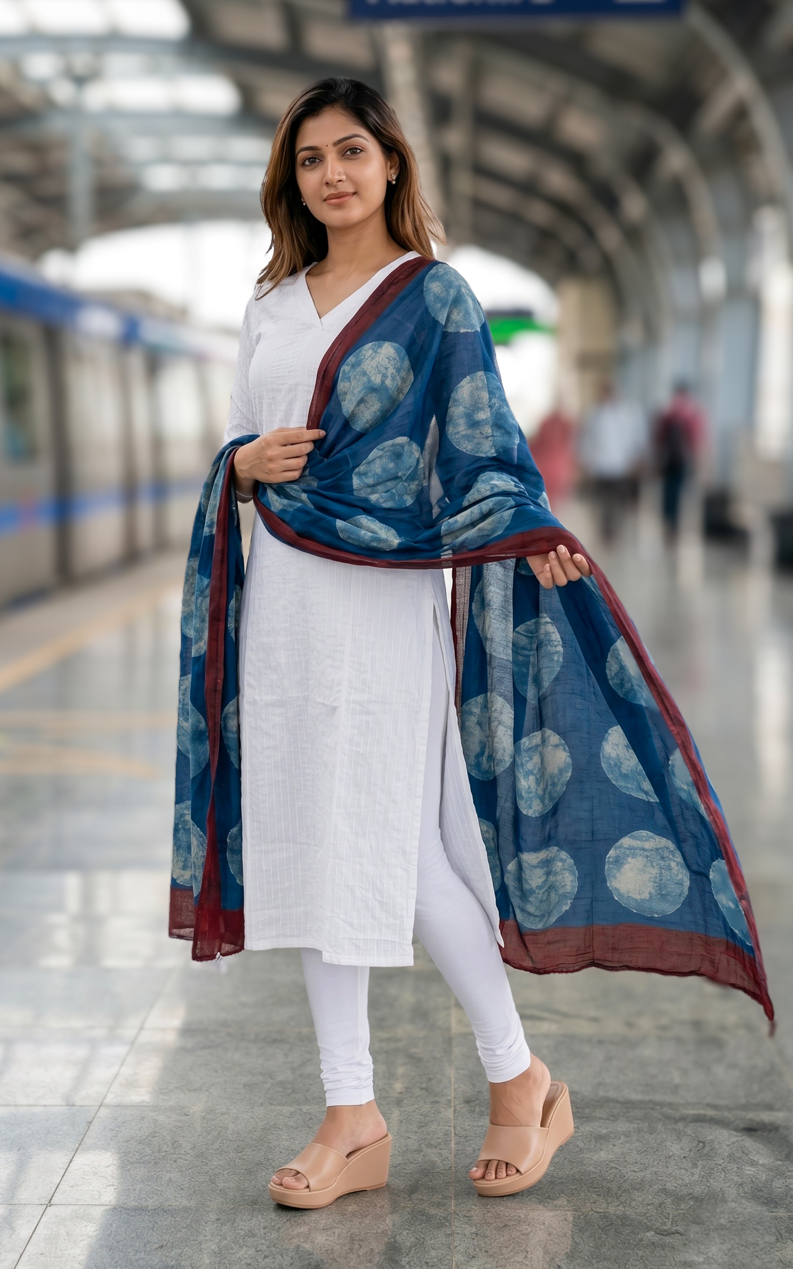 Venba A (Kurti+Dupatta)