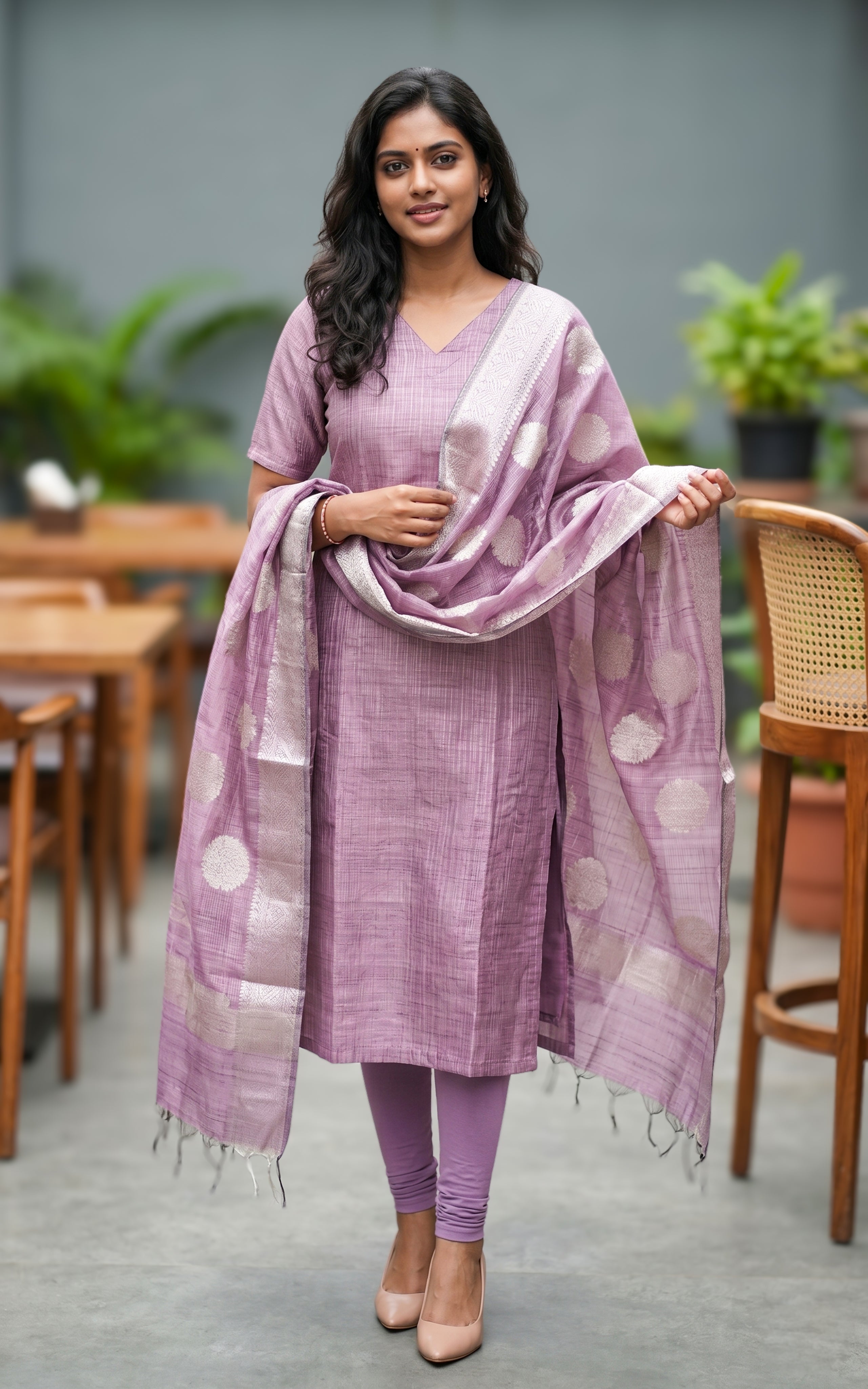 art silk straight cut kurti for women
side slit kurti simple ethnic wear