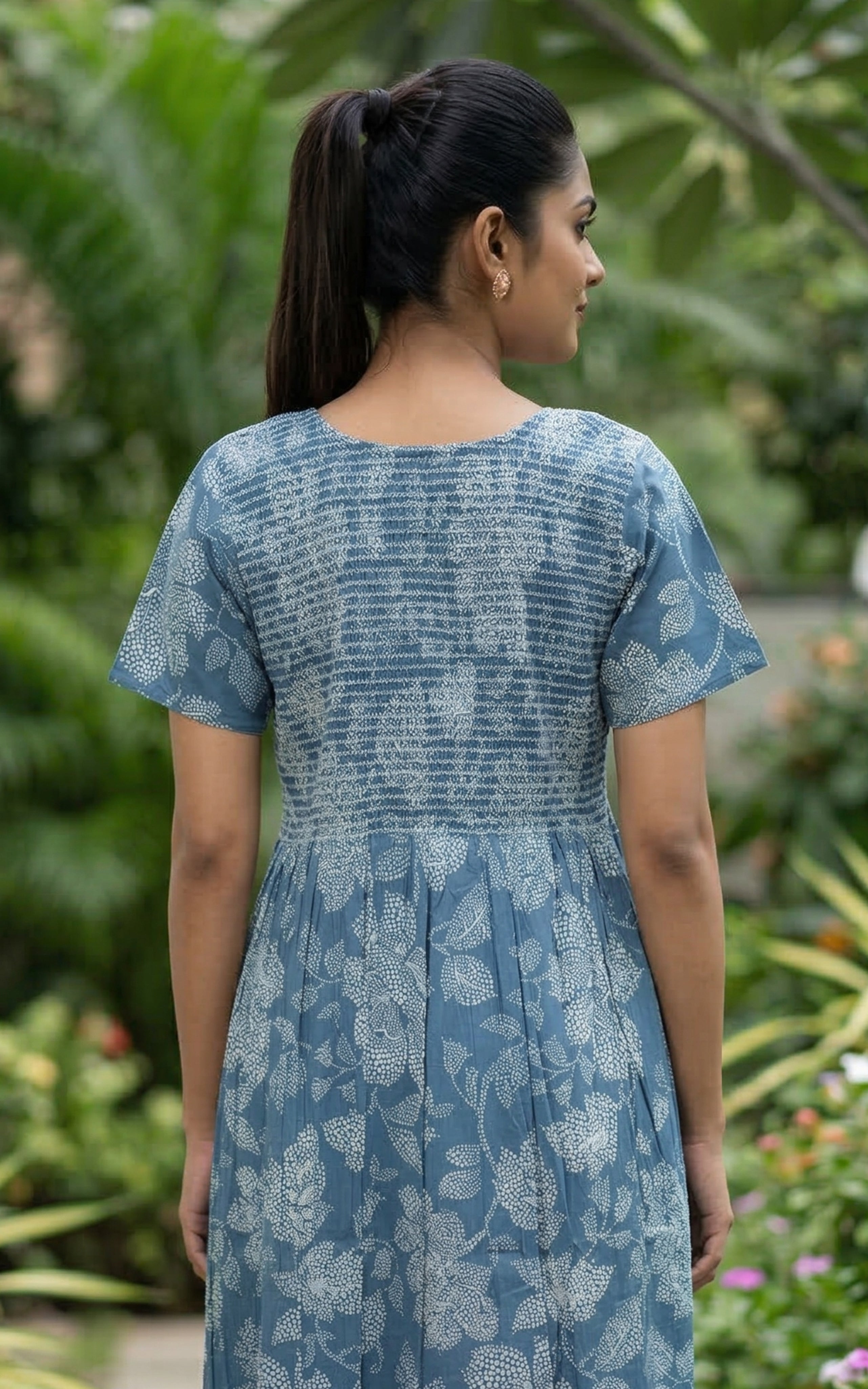 Cotton Straight Fit Nighty-159SS19